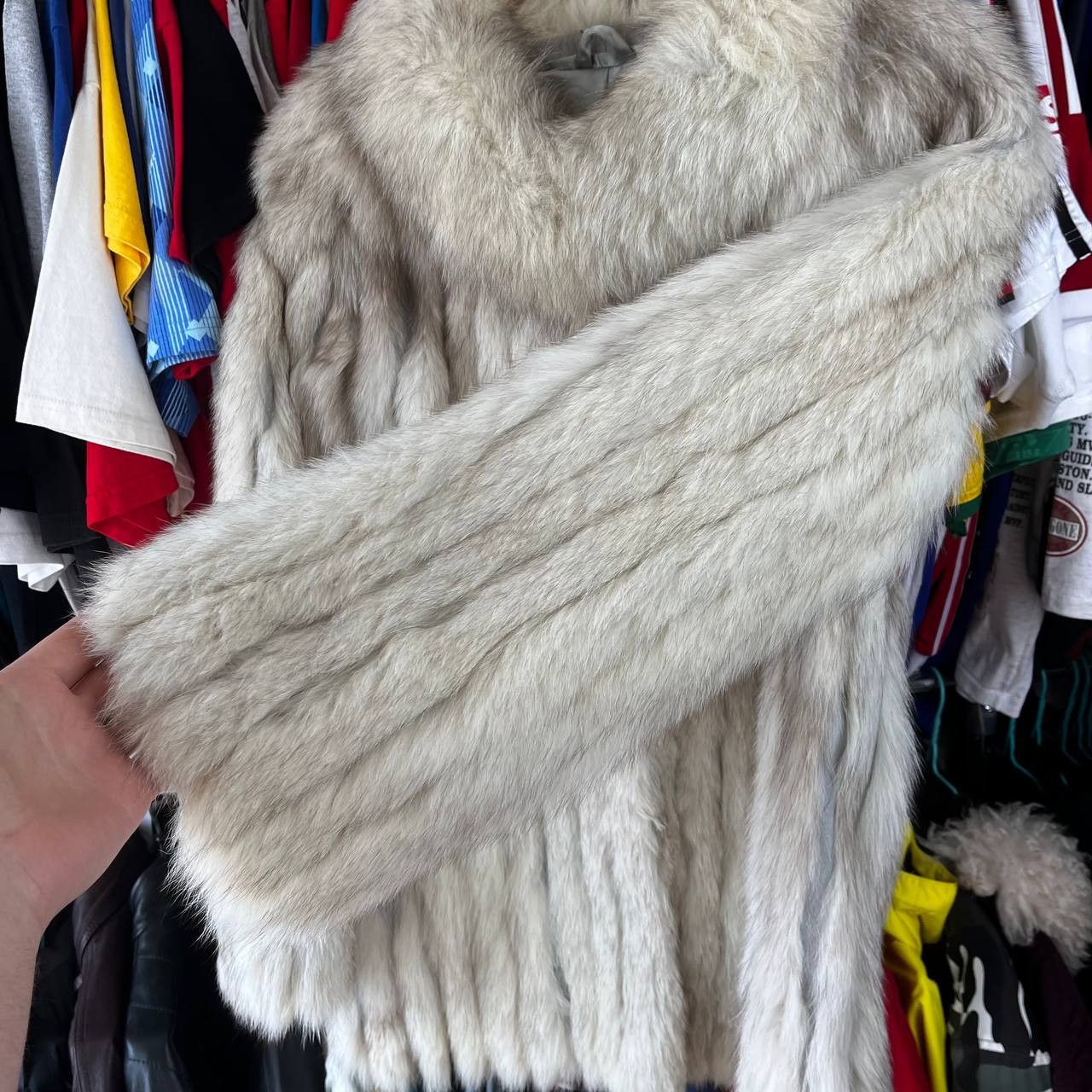 Vintage Vintage Luxury Saga Fox Silver Label Fur Coat Size 14 Size M / US 6-8 / IT 42-44 - 9 Thumbnail