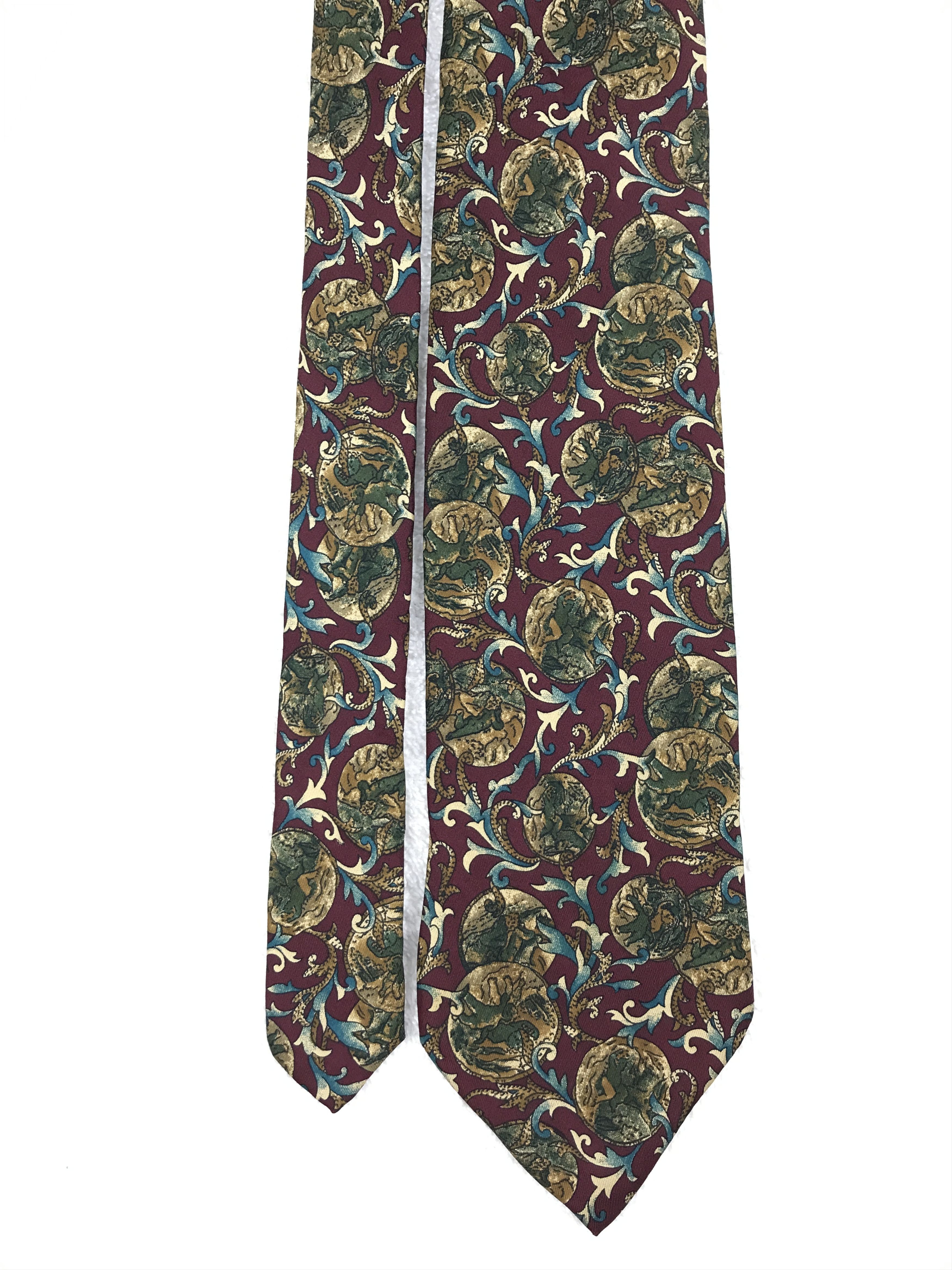 Designer × Pierre Balmain × Vintage Vintage Pierre Balmain Silk Necktie Size ONE SIZE - 3 Thumbnail
