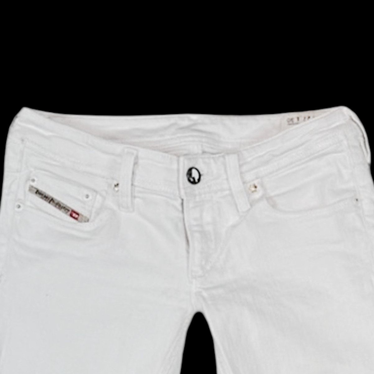 Diesel Diesel White Jeans | Size W27 L30 | Small Size 27" / US 4 / IT 40 - 3 Thumbnail