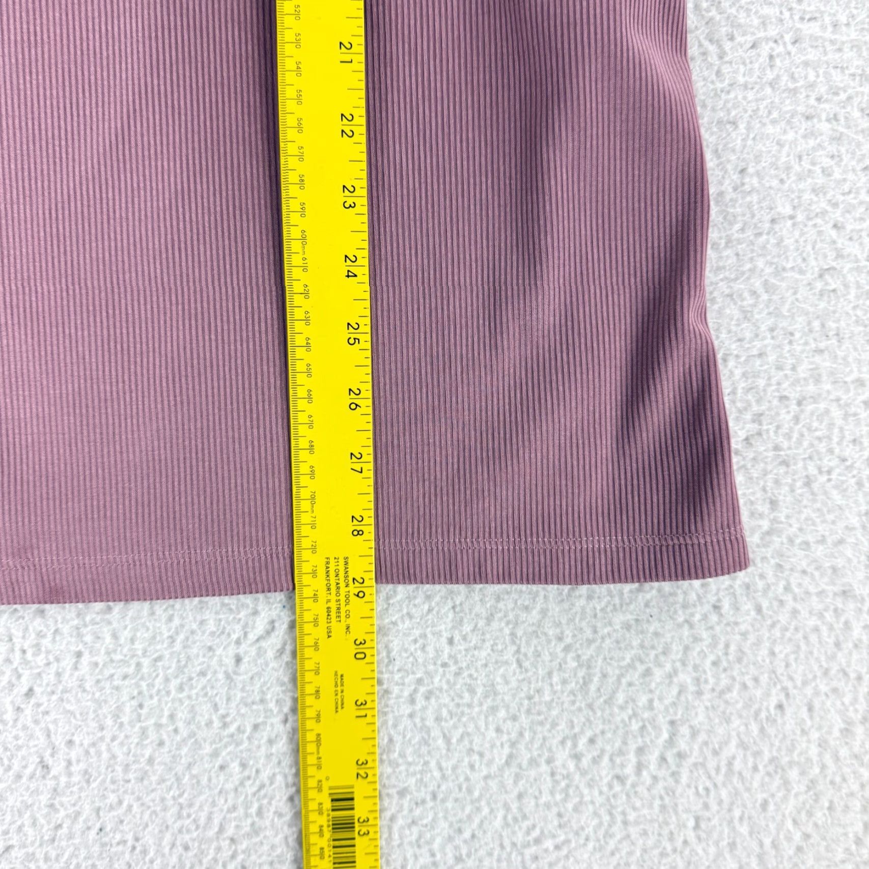J. Jill J. Jill Top Womens Medium Mauve Pink Cowl Neck Ribbed Long Sleeve Pullover Shirt Size M / US 6-8 / IT 42-44 - 6 Thumbnail