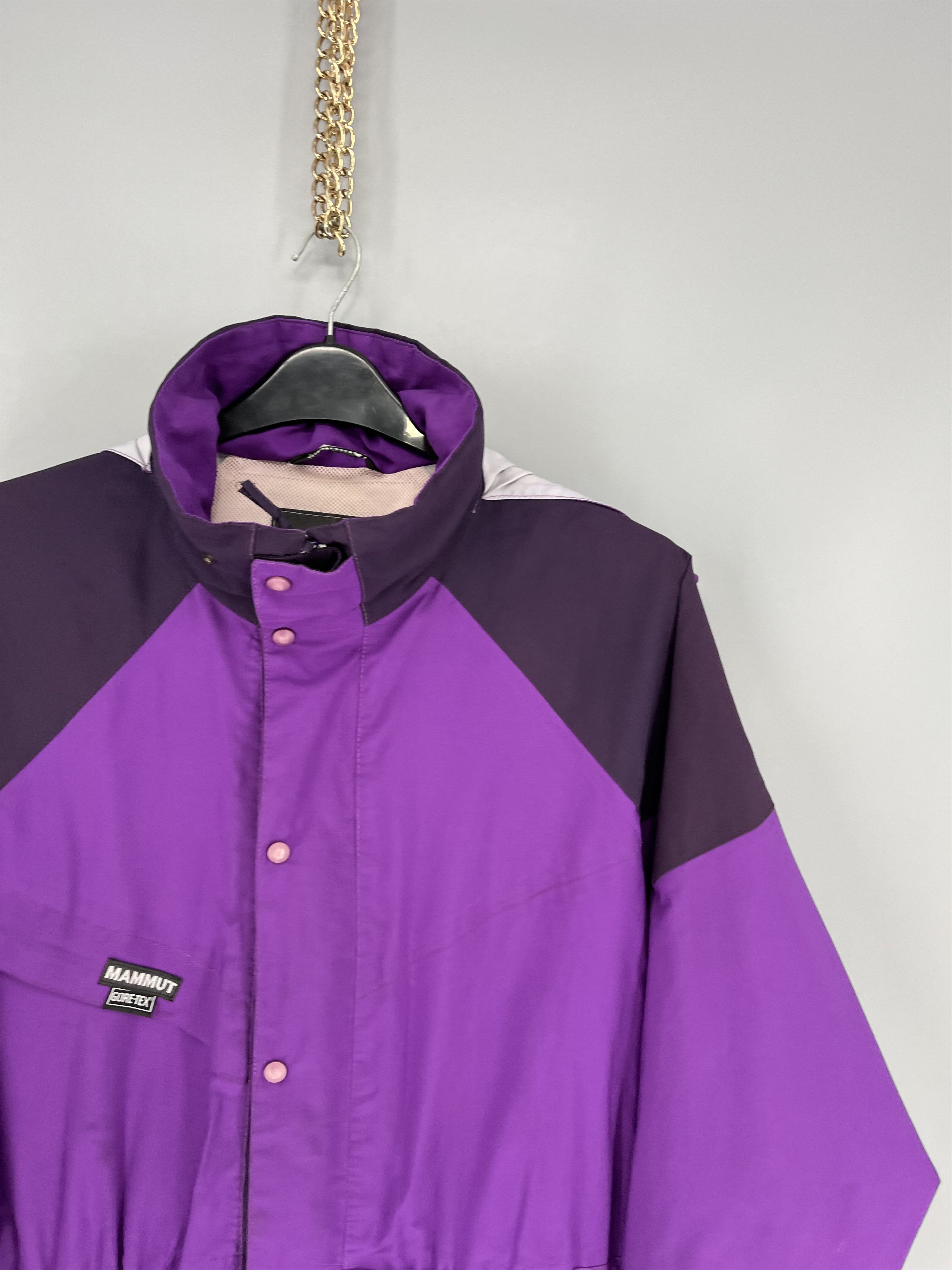 Mammut Vintage Mammut Dry Tech Gore Tex Ski Hooded Heavy Jacket Size US L / EU 52-54 / 3 - 5 Thumbnail