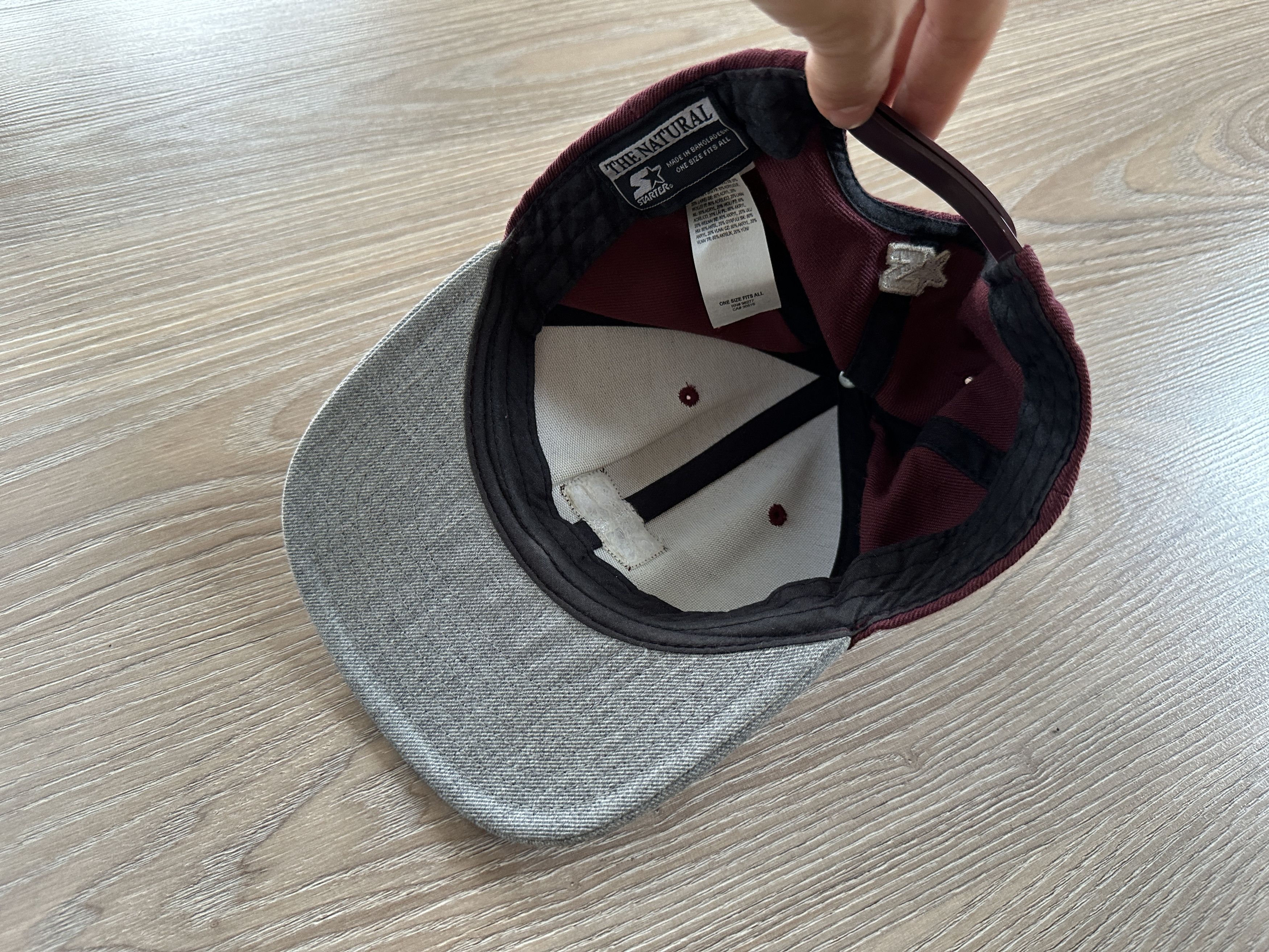 Starter × Vans Vintage Starter x Vans Burgundy Snapback Hat Size ONE SIZE - 6 Thumbnail