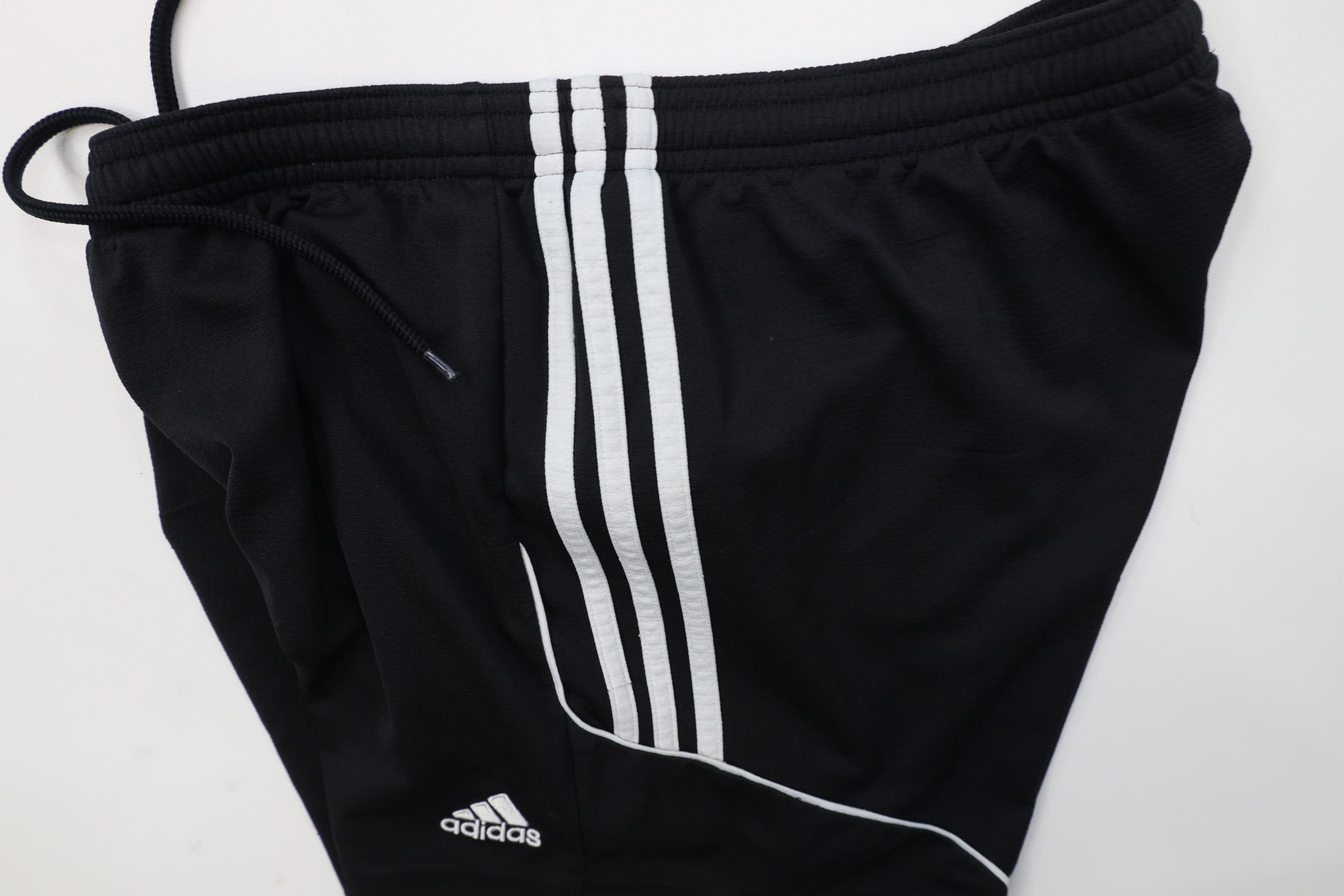 Adidas Vintage Y2K Adidas Running Jogging Soccer Shorts Black Size US 32 / EU 48 - 14 Thumbnail