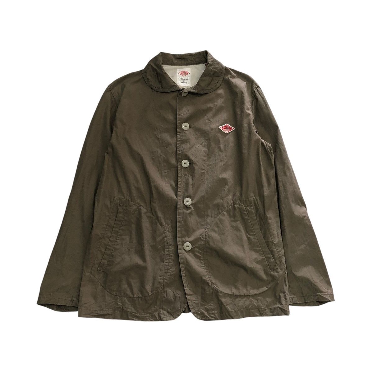 Danton 🔥VINTAGE CHORE WORK JACKET DANTON VETEMENTS DE TRAVAIL Size US M / EU 48-50 / 2 - 1 Thumbnail