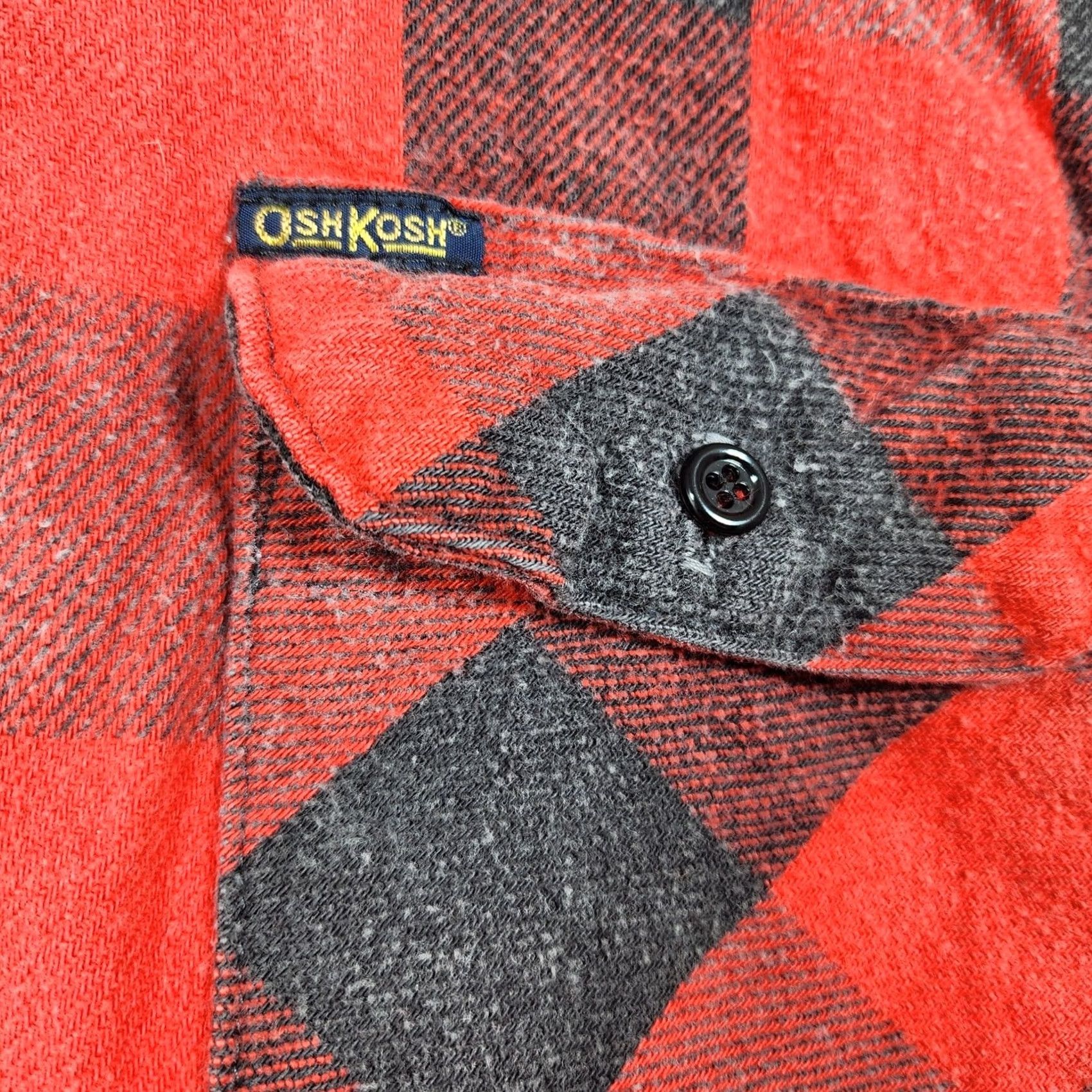 Vintage VINTAGE OshKosh Flannel Shirt Medium Buffalo Plaid Shacket Woodsman Mens Size US M / EU 48-50 / 2 - 7 Thumbnail