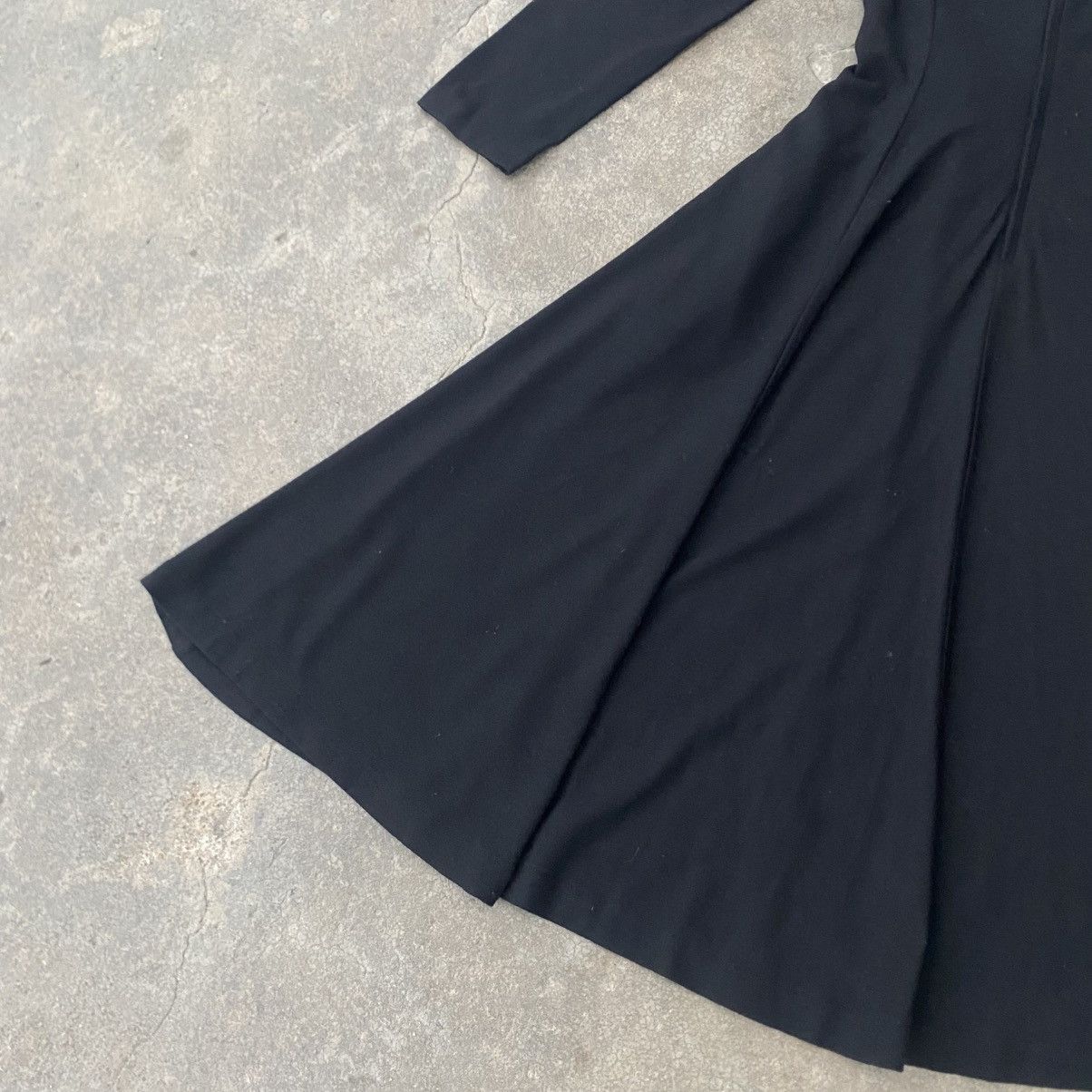 Comme des Garcons ‼️LAST DROP‼️CDG Tricot AD1988 Black Light Wool Flare Dress Size ONE SIZE - 16 Thumbnail