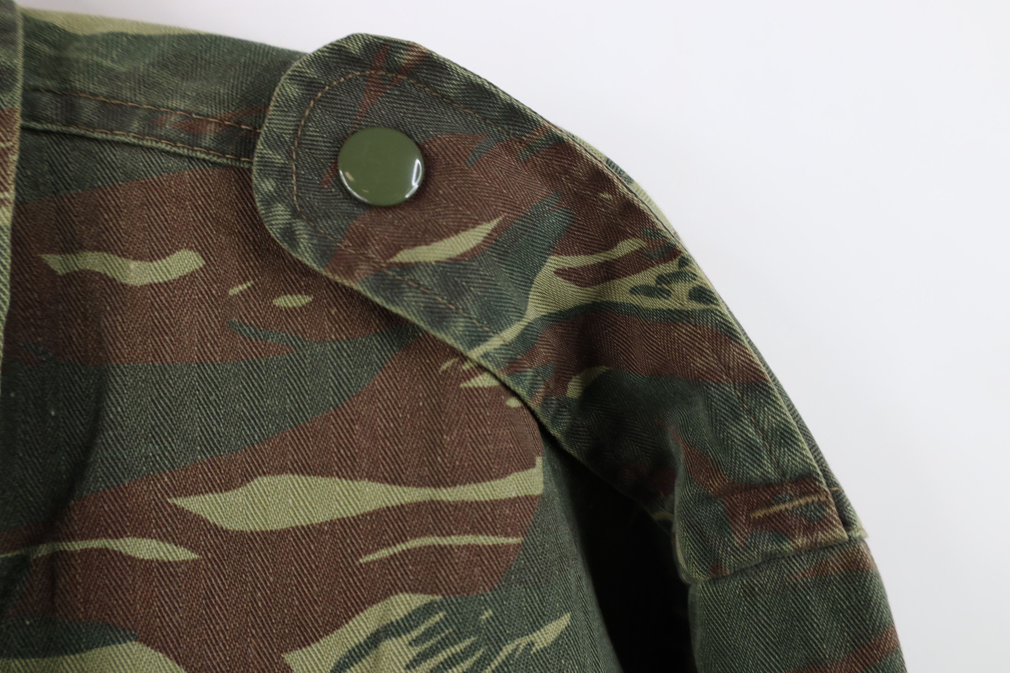 Vintage Vintage 80s 90s French Military Twill Camouflage Jacket Size US L / EU 52-54 / 3 - 10 Thumbnail