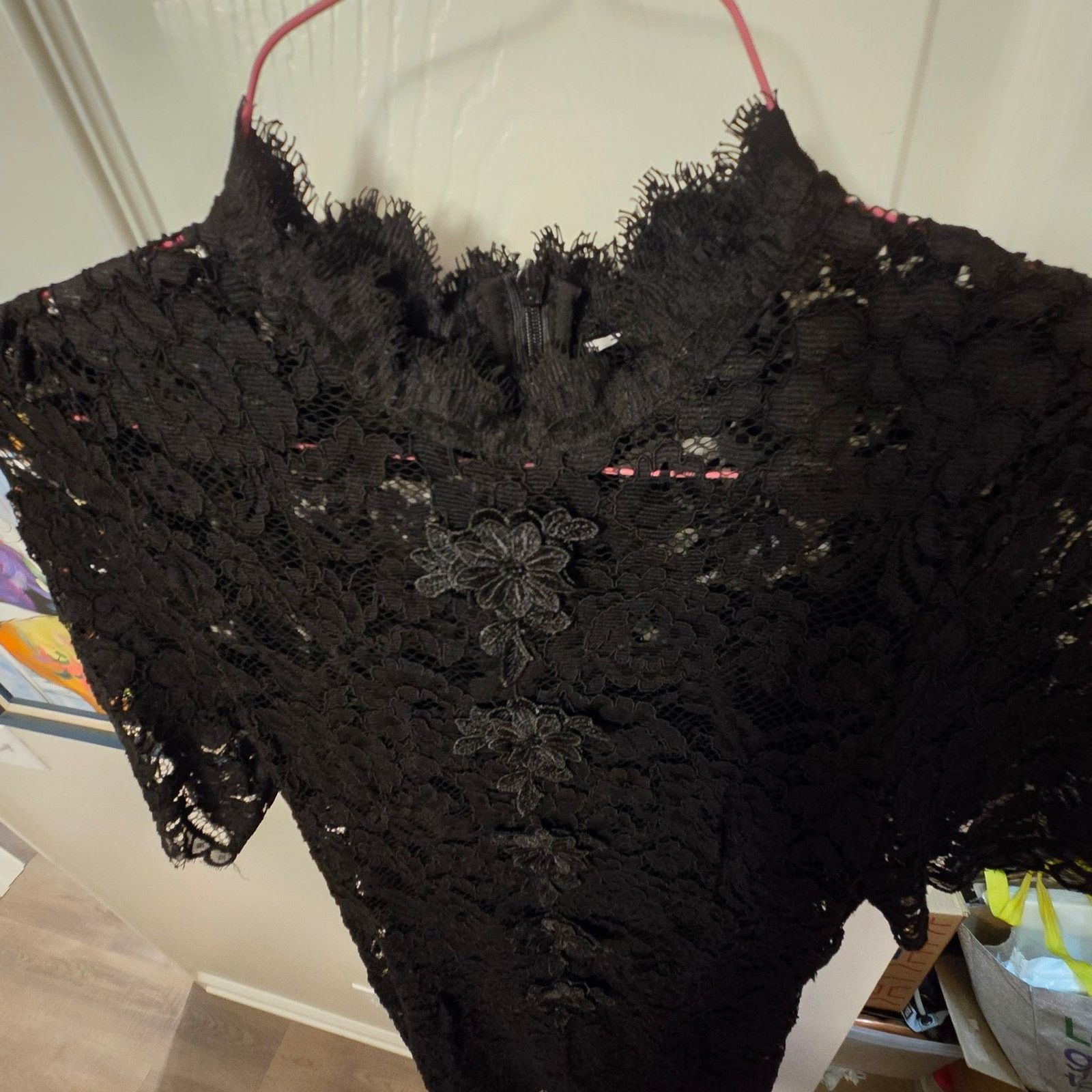 ELLIATT Beautiful Elliatt Range Black Lace Dress Size M / US 6-8 / IT 42-44 - 6 Thumbnail