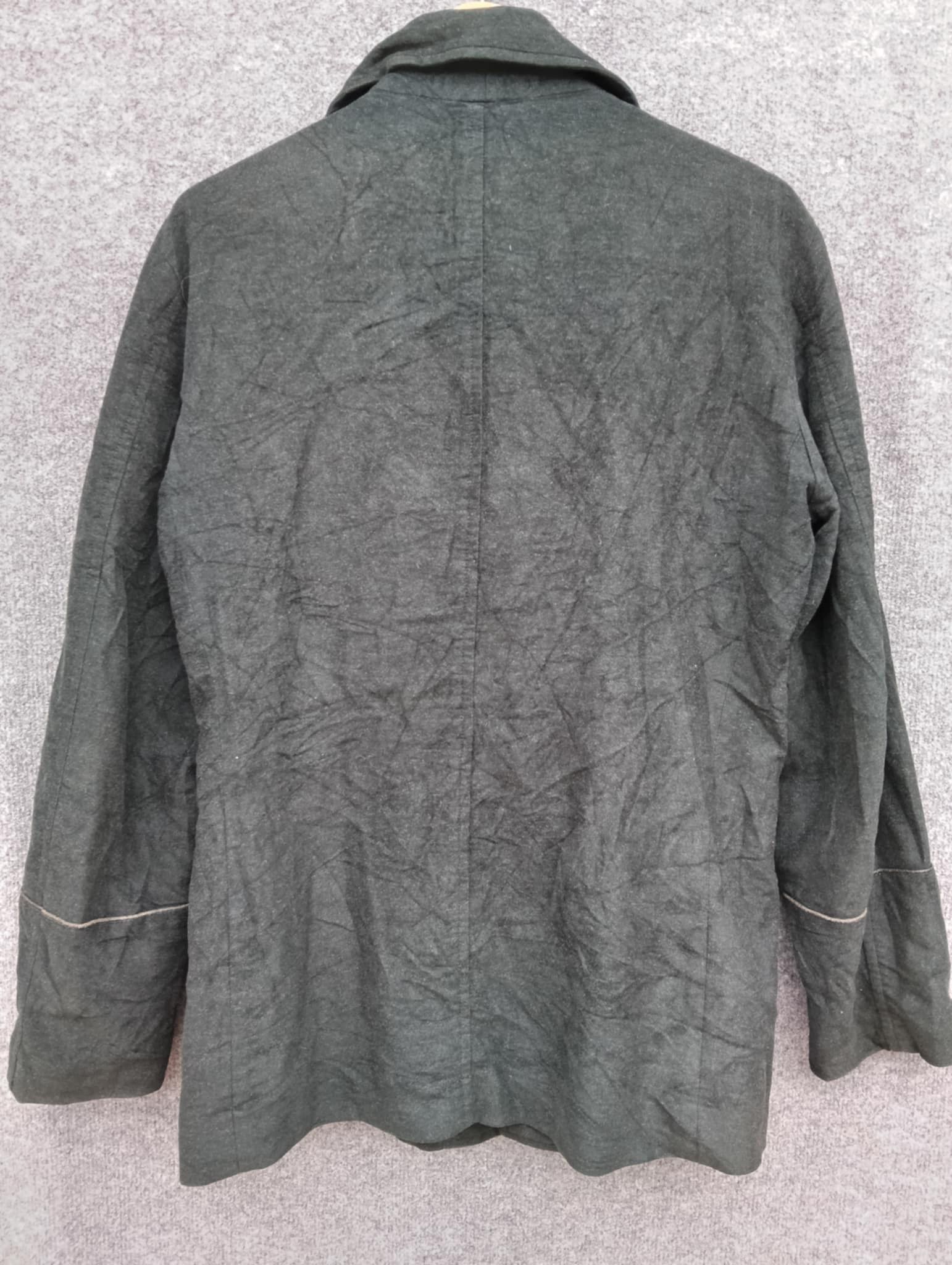 ABAHOUSE Abahouse Japan textured crickle fabric blazer jacket black. Size US M / EU 48-50 / 2 - 2 Thumbnail