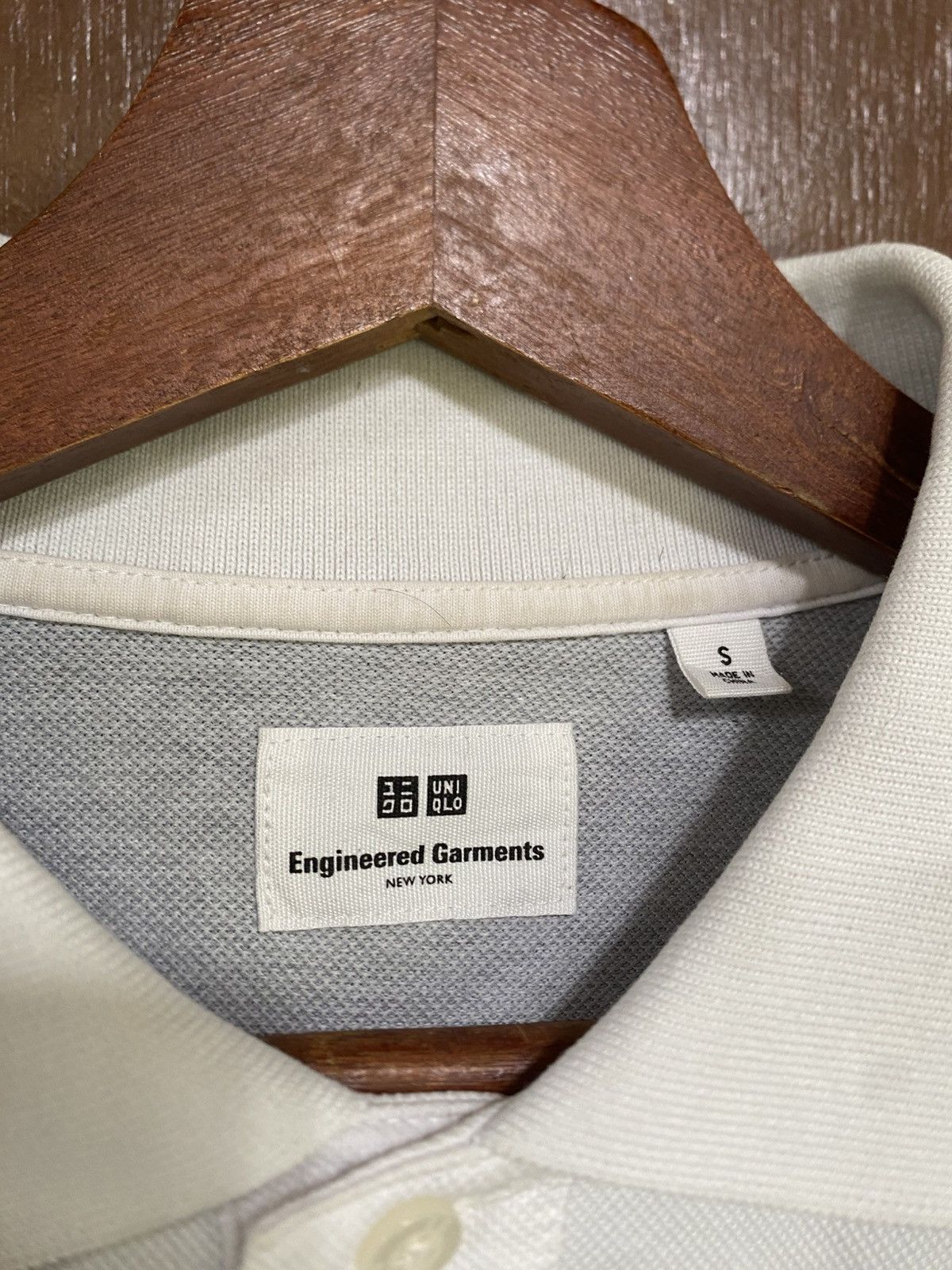 Engineered Garments × Japanese Brand × Uniqlo Engineered Garments x Uniqlo Collared T Shirt Size US S / EU 44-46 / 1 - 8 Thumbnail