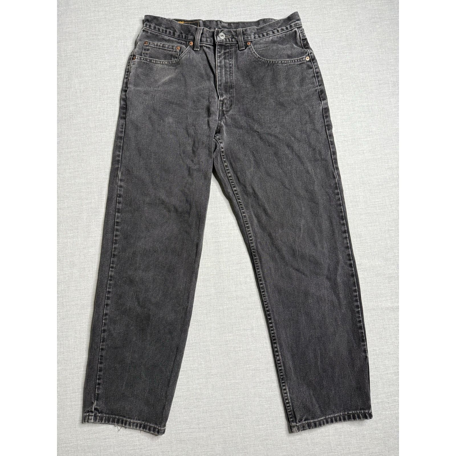 Levi's × Vintage Vintage 90s Levi’s 550 Relaxed Fit Baggy Leg Jeans 33x30 Size US 33 - 2 Thumbnail
