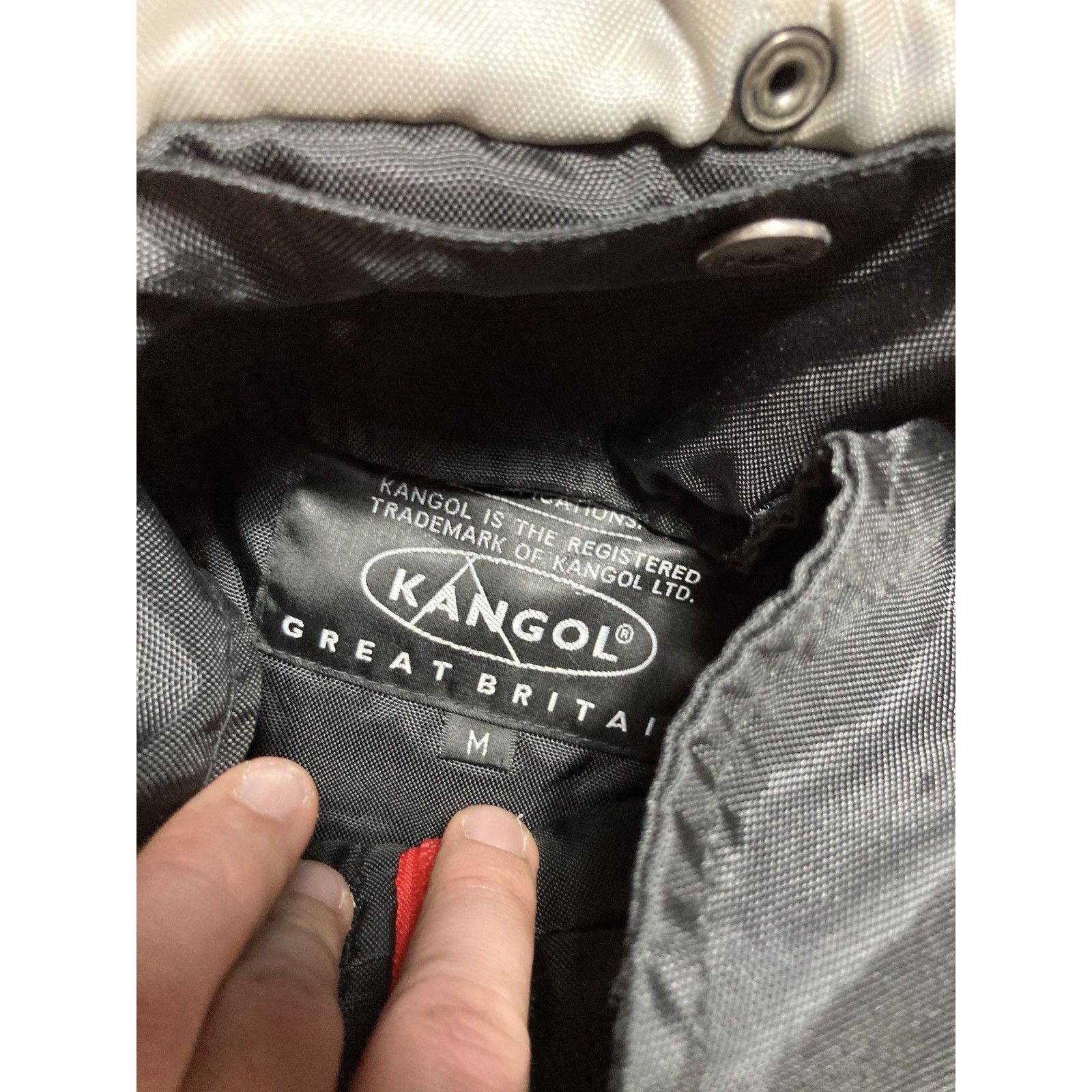 Kangol × Vintage 90s Vintage Kangol Nylon Jacket Size US L / EU 52-54 / 3 - 4 Thumbnail