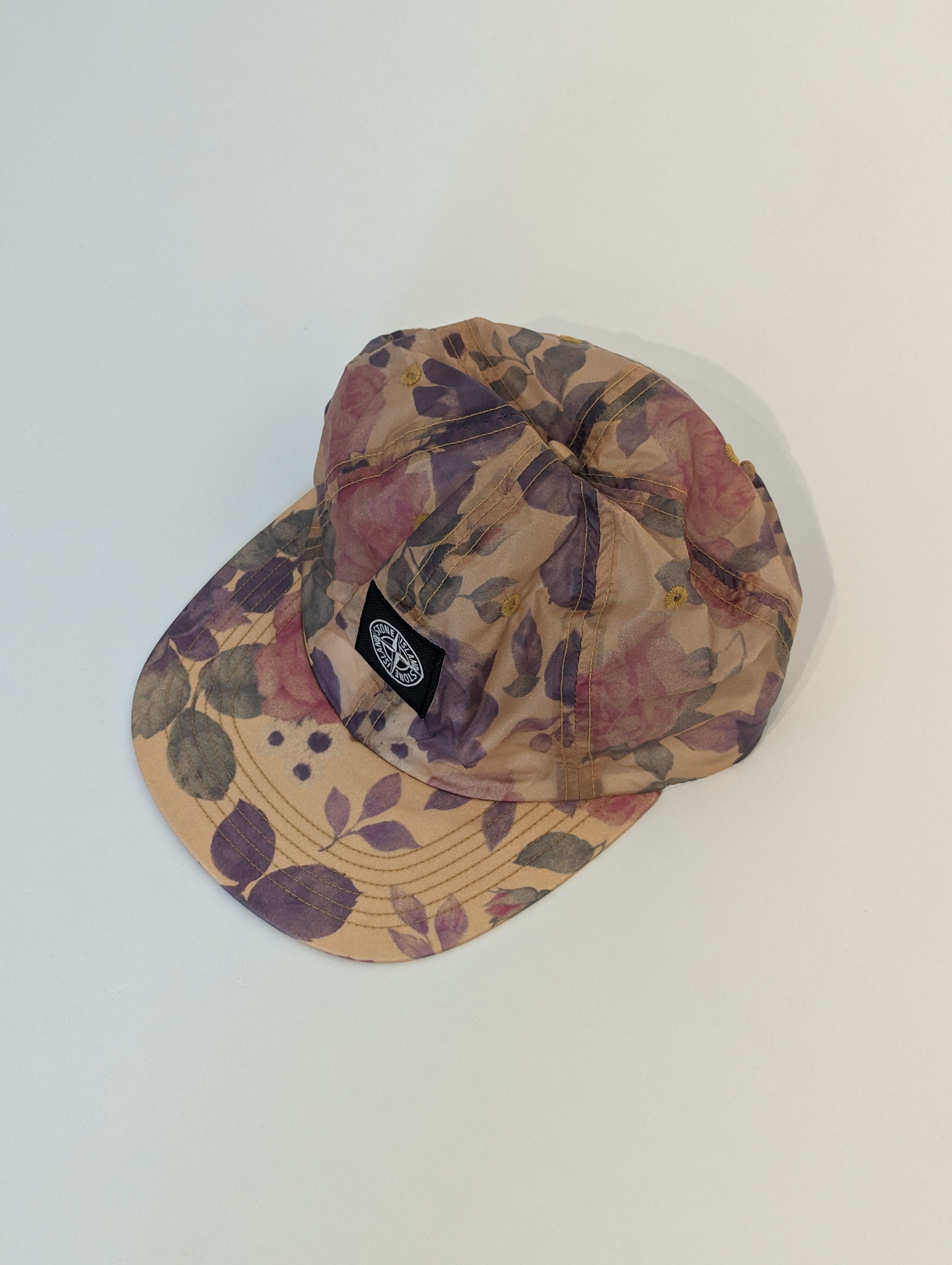 Stone Island × Supreme Supreme x Stone Island 6-Panel Hat - Floral Copper Size ONE SIZE - 4 Thumbnail