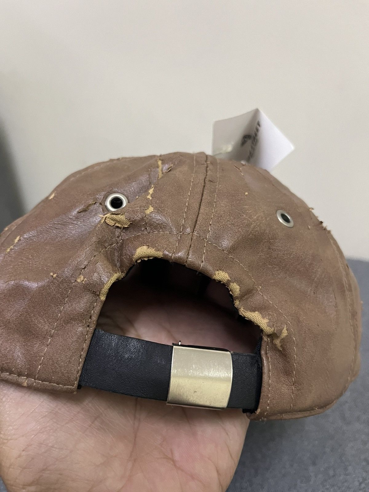 A.P.C. Vintage Apc leather hat Size ONE SIZE - 4 Thumbnail