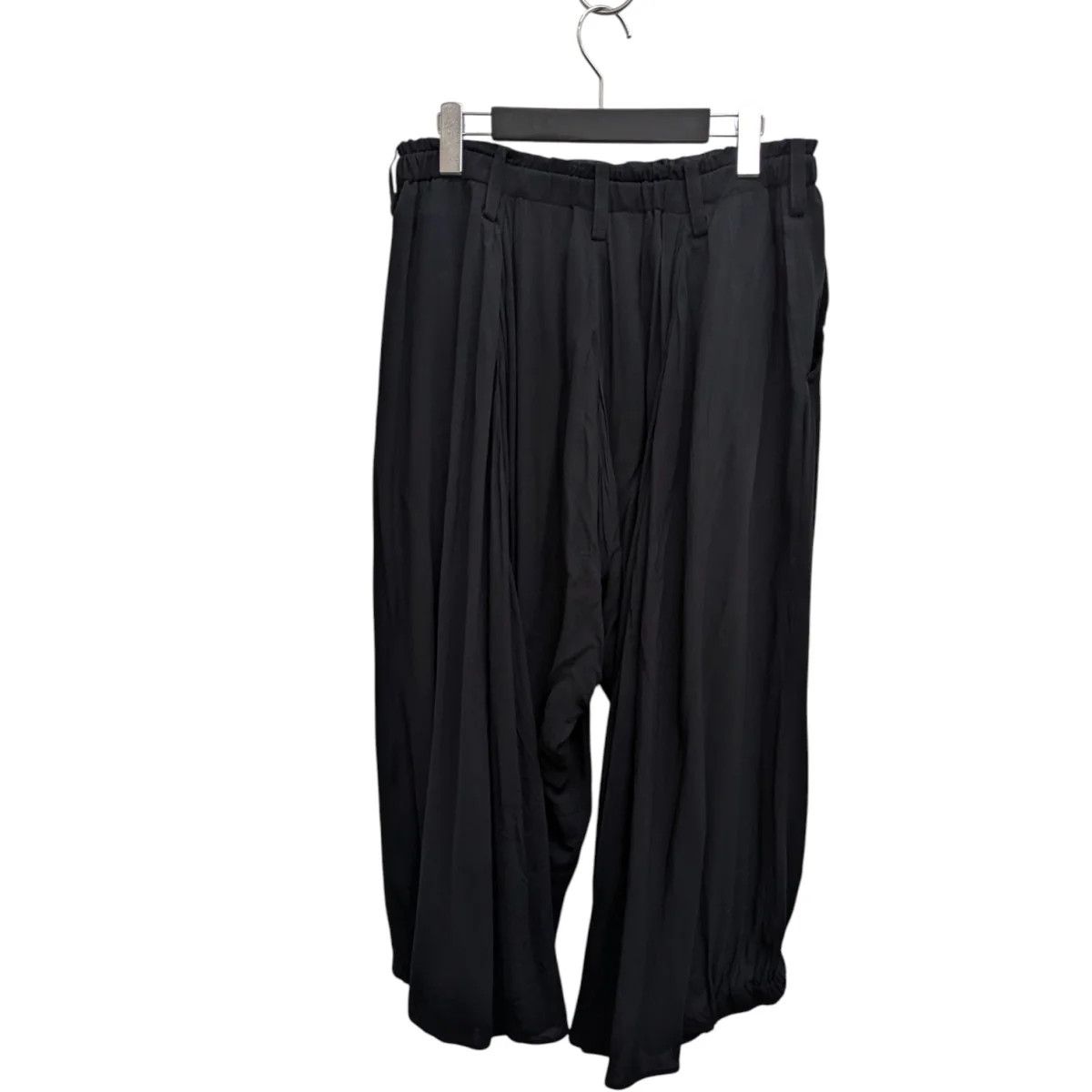 Yohji Yamamoto YOHJI YAMAMOTO/HW-P49-204 Rayon Crow Pants Size US 30 / EU 46 - 2 Thumbnail