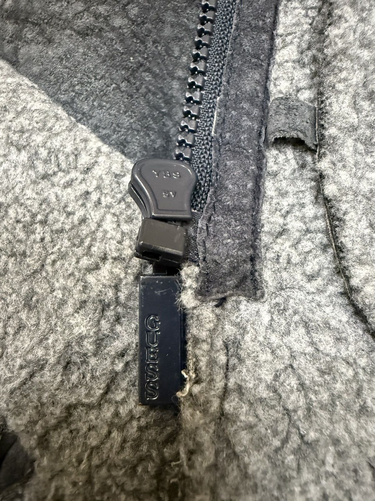 Guess Guess Suede Leather Sherpa Lined Jacket Hoodie Size XXS / US 00 / IT 34 - 9 Thumbnail