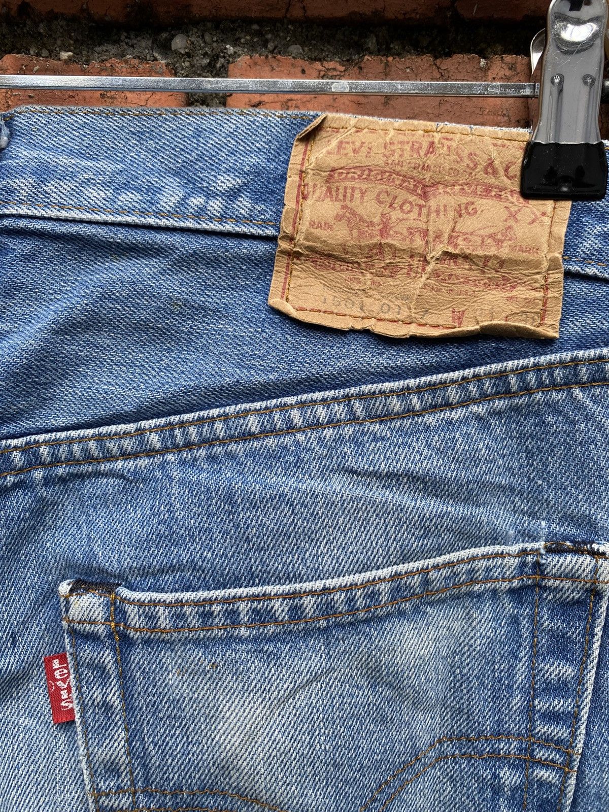 Levi's Vintage Clothing W30x35 Vintage levi's 501 redline 80s made in USA Size US 30 / EU 46 - 6 Thumbnail