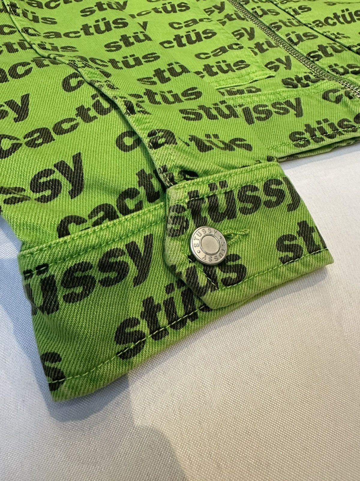 Cactus Plant Flea Market Stussy x cpfm work jacket green Size US S / EU 44-46 / 1 - 3 Thumbnail