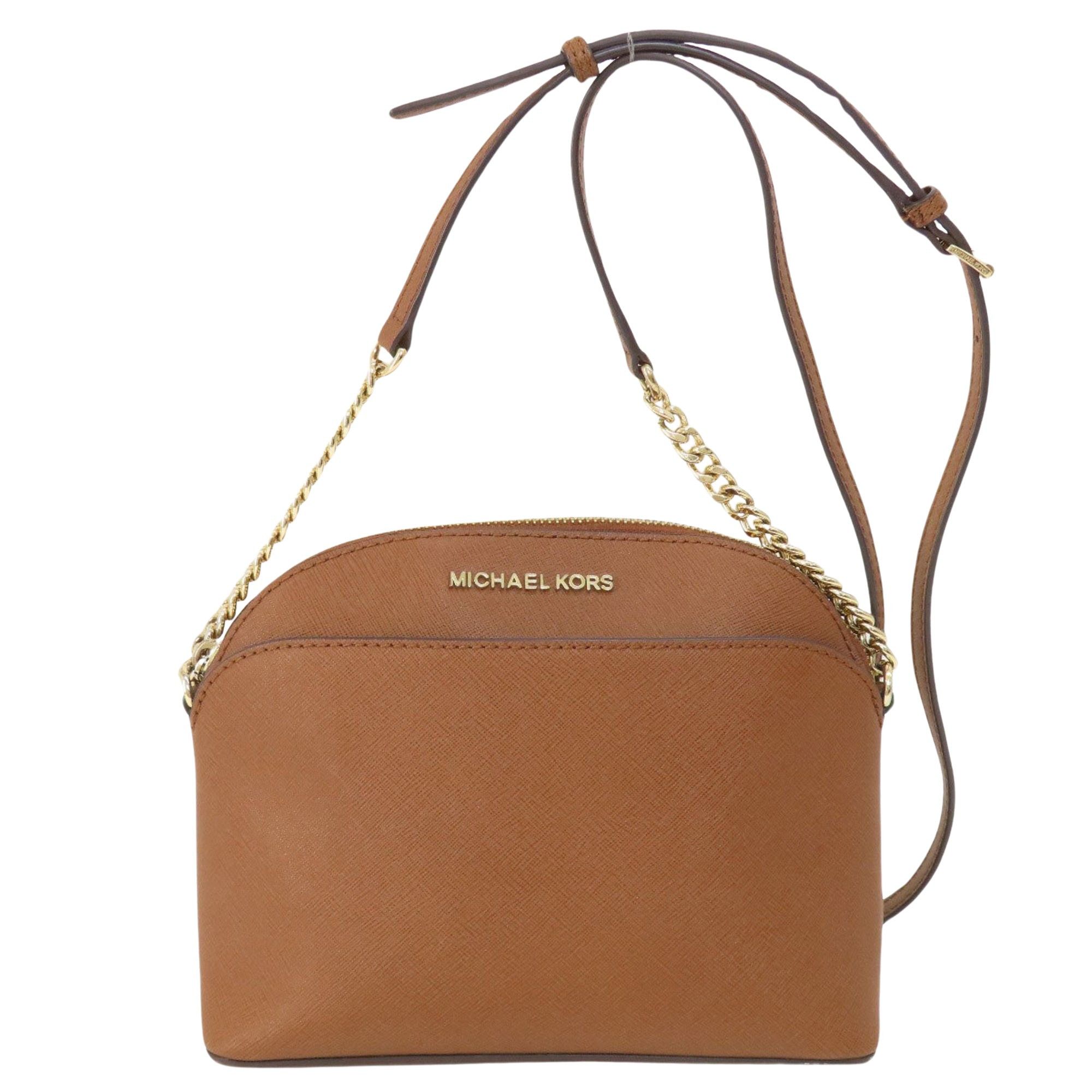 Michael michael kors bowery leather crossbody sale