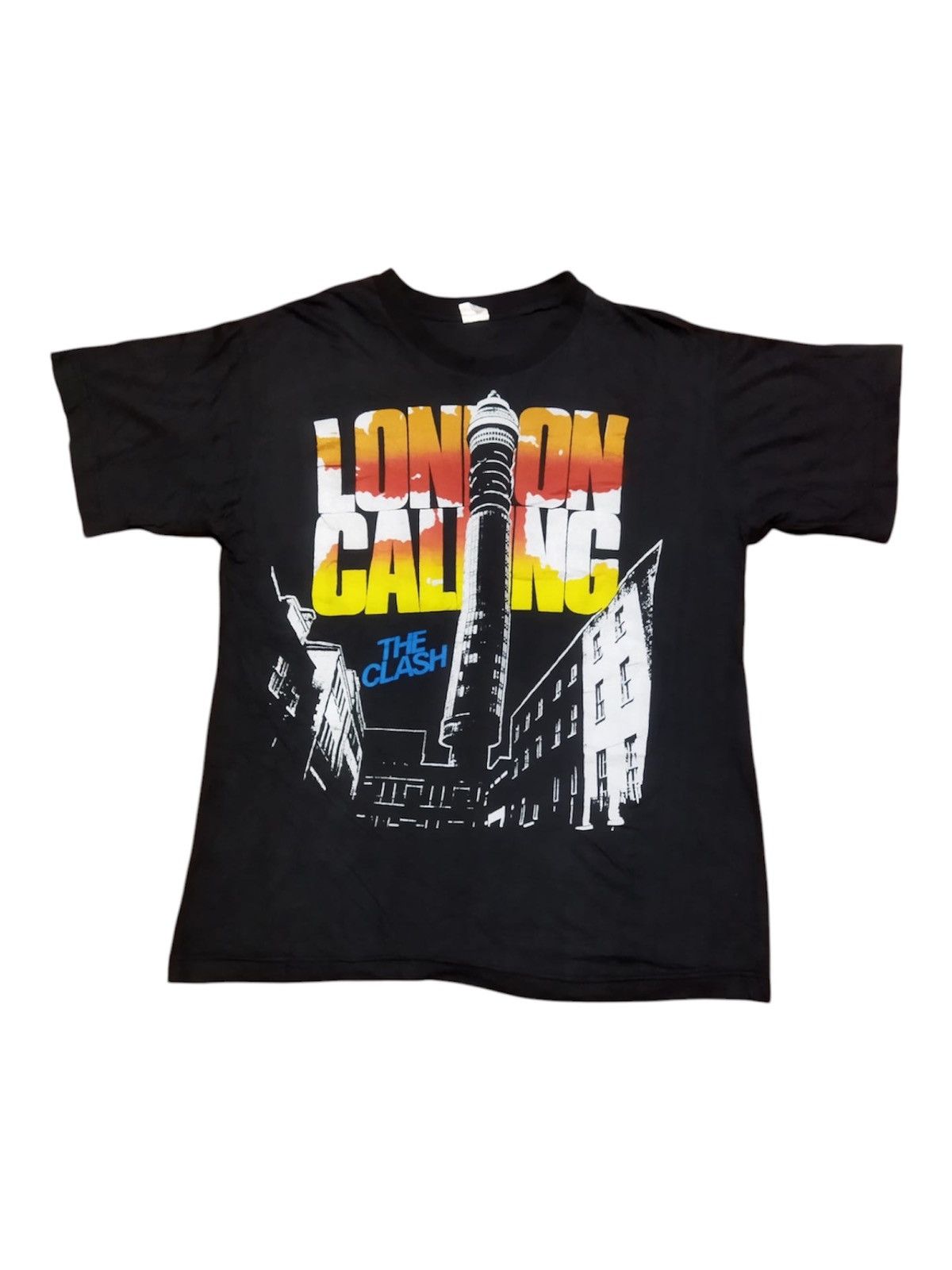 Vintage 90s The Clash London Calling Tee