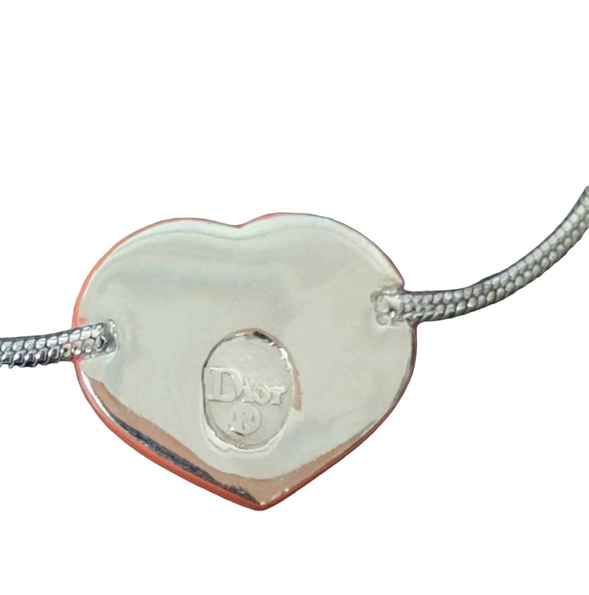 Dior Christian Dior Archival Orange Heart CD Logo Bracelet Size ONE SIZE - 2 Thumbnail