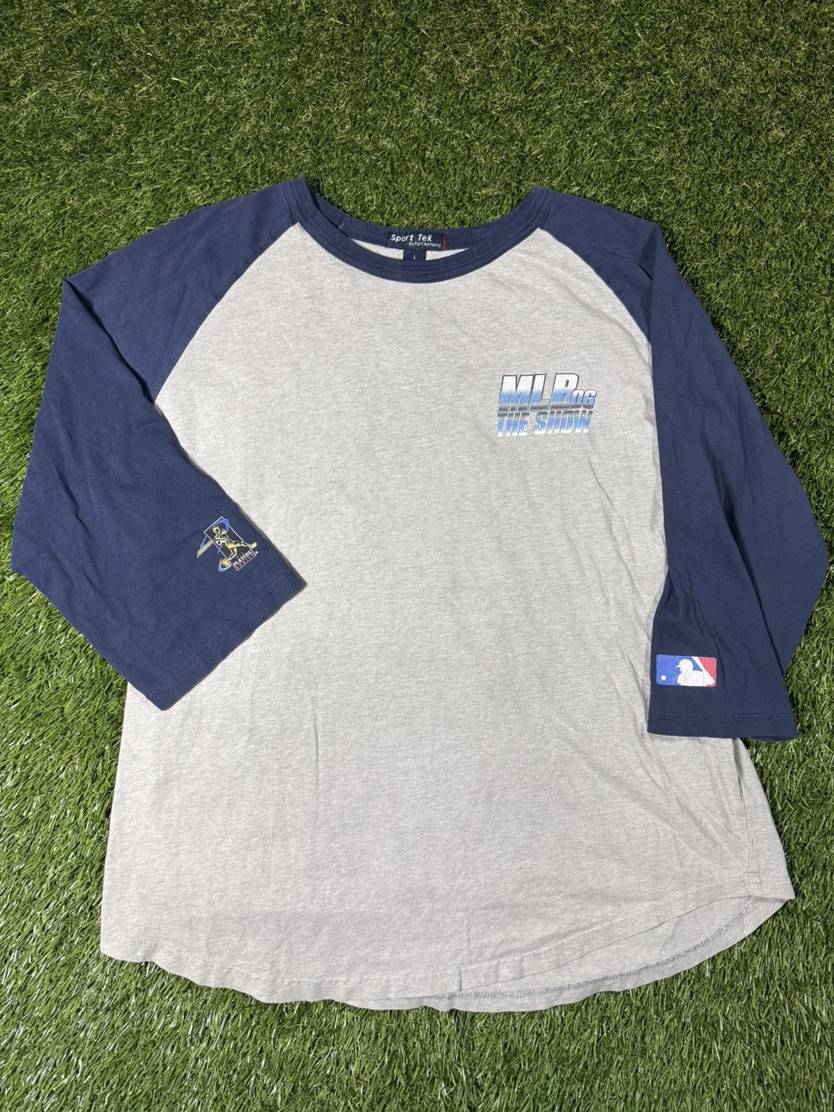MLB Vintage Y2k MLB The Show 2006 Playstation Video Game Promo T Size US L / EU 52-54 / 3 - 1 Thumbnail