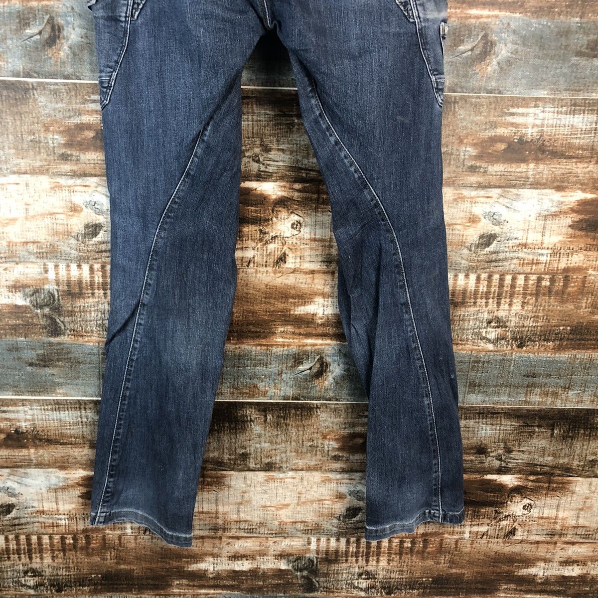 Japanese Brand Even River Black Distressed Denim Pants #A2107 Size US 30 / EU 46 - 21 Thumbnail