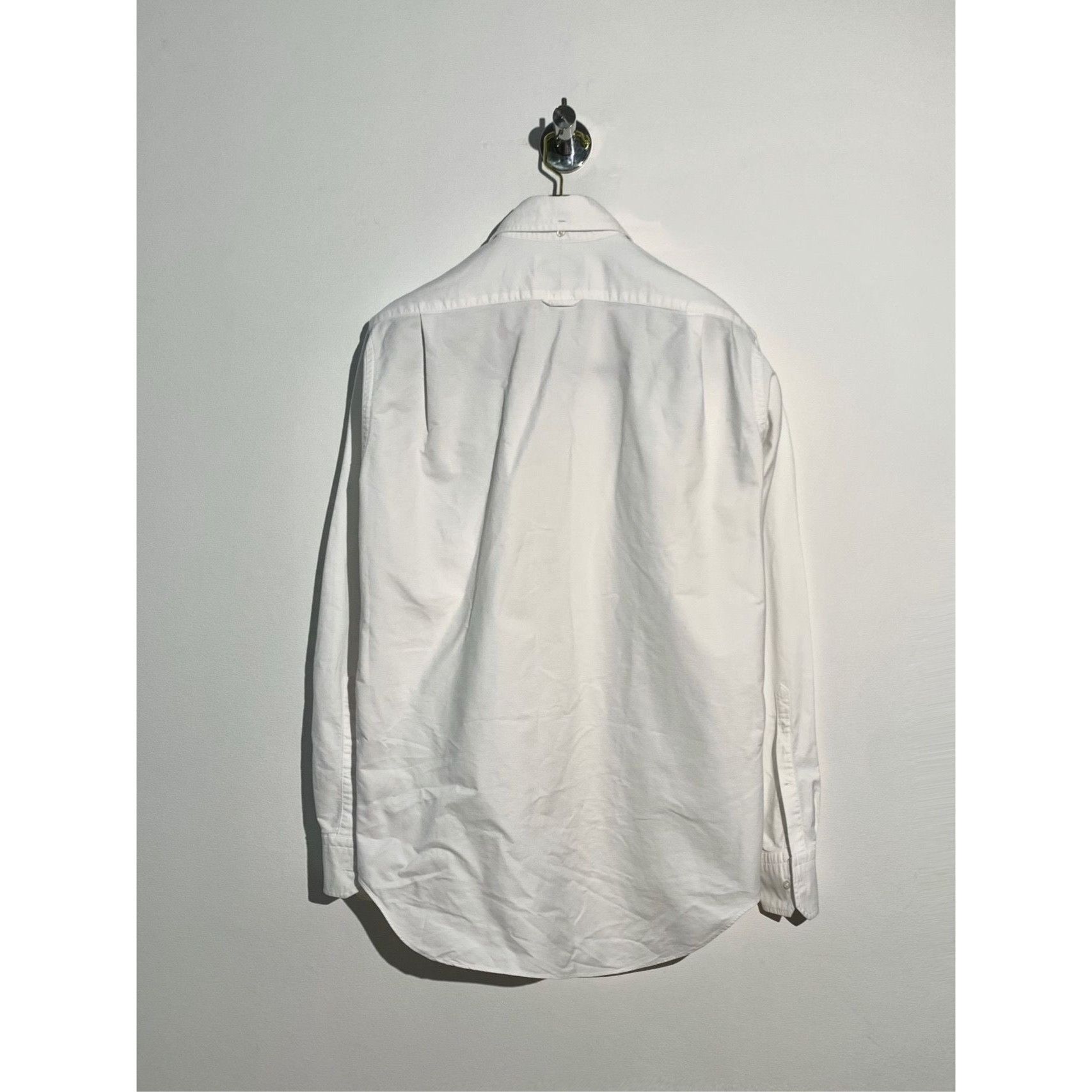 Thom Browne Thom Browne White Button-Down Long-Sleeve Shirt (Size 3) Size US S / EU 44-46 / 1 - 7 Thumbnail