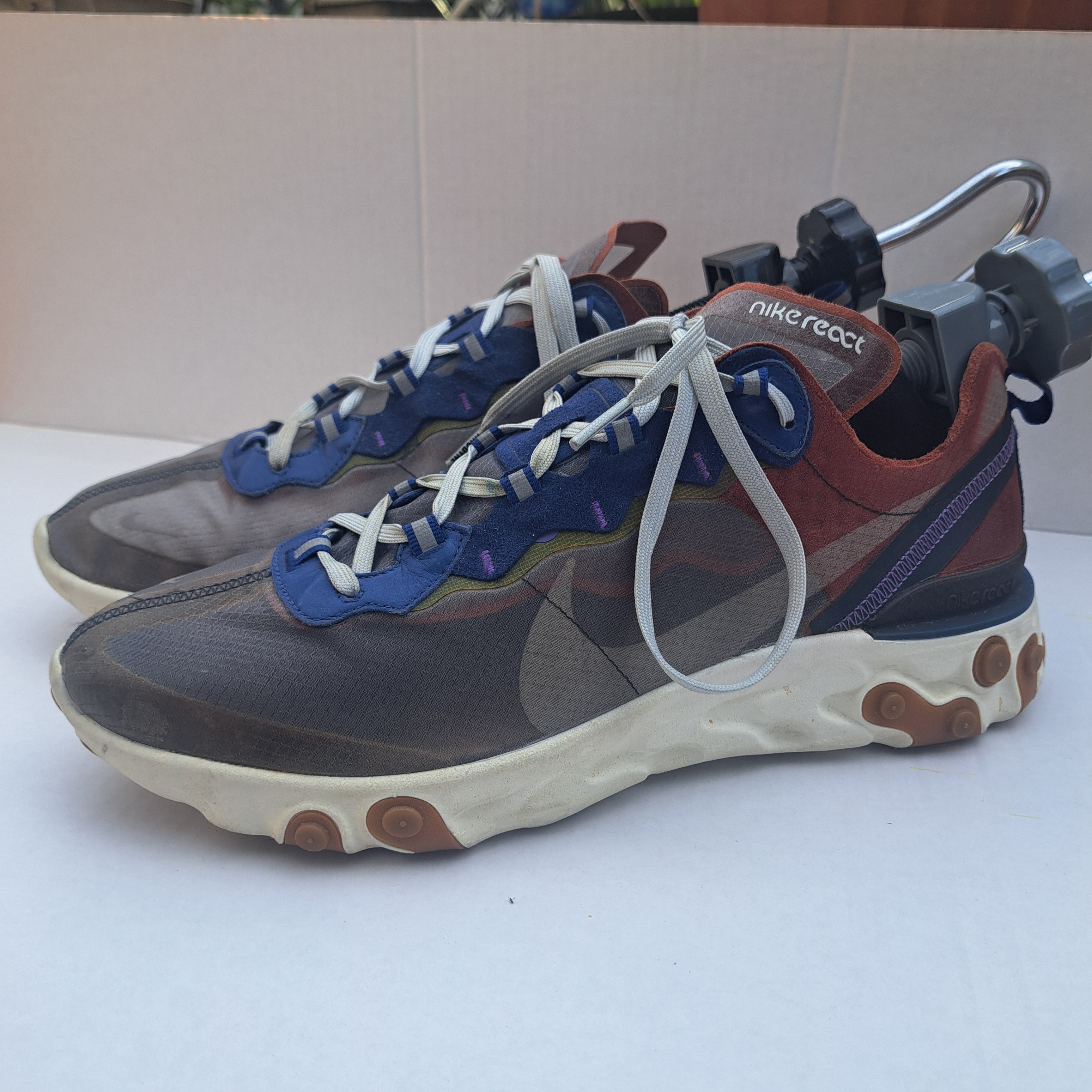 Nike Nike React Element 87 Dusty Peach OG Cork Insole Size 14 Size US 14 / EU 47 - 3 Thumbnail