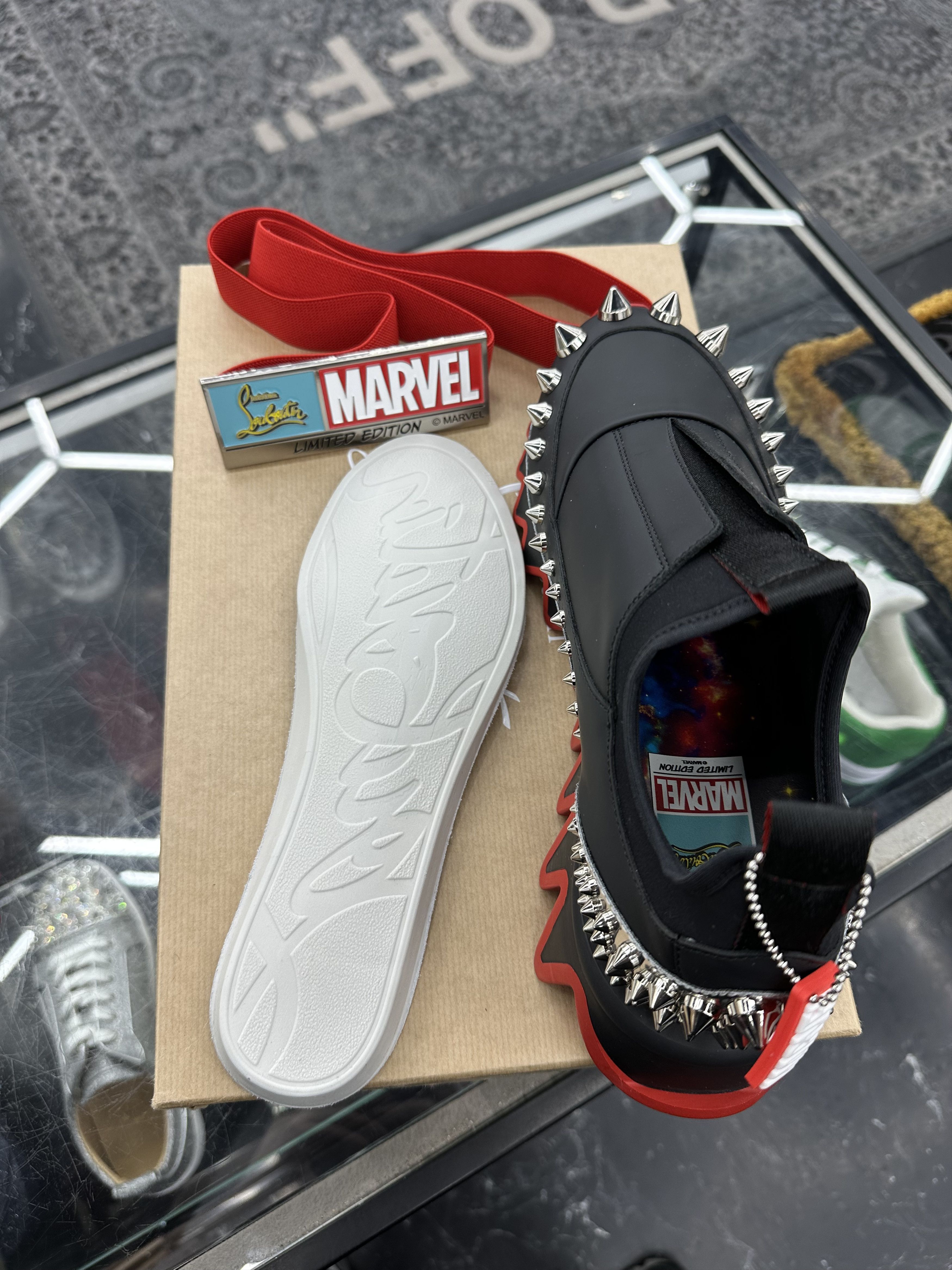 Christian Louboutin CL x Marvel Sharkyloub SP Spikes Size US 8.5 / EU 41-42 - 11 Thumbnail