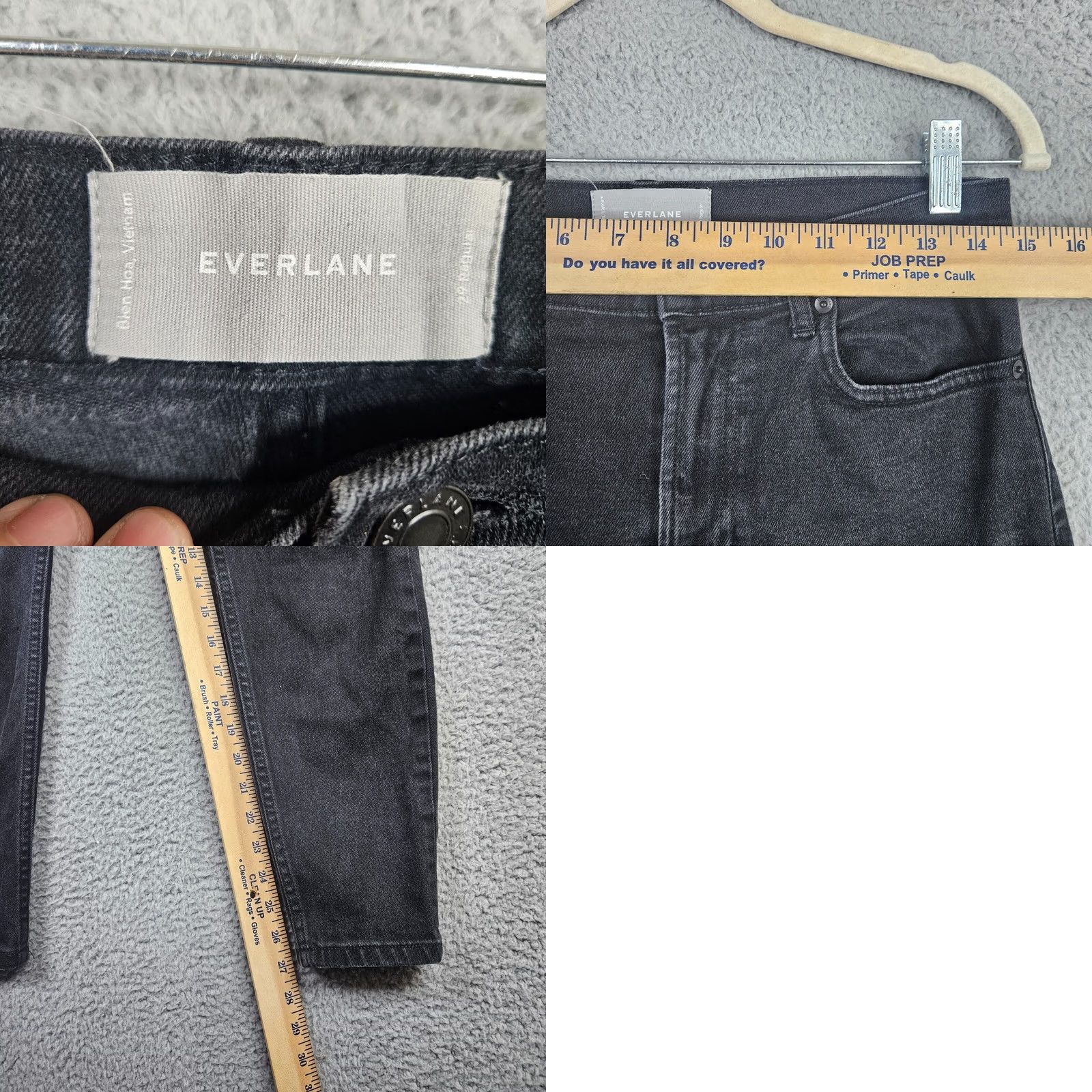 Everlane Everlane Jeans Size 29 black Skinny Casual Women's Size 29" - 8 Thumbnail