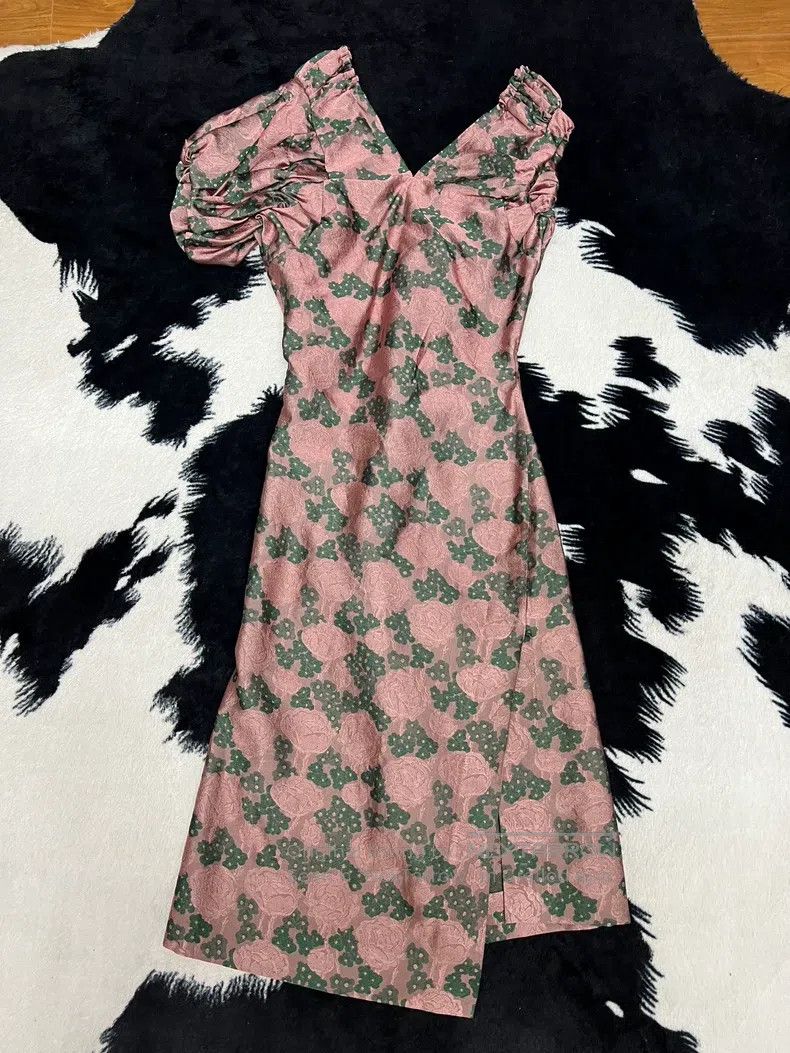 Vivienne Westwood Vivienne Westwood Alien Pink and Green Dress Size XS / US 0-2 / IT 36-38 - 7 Thumbnail