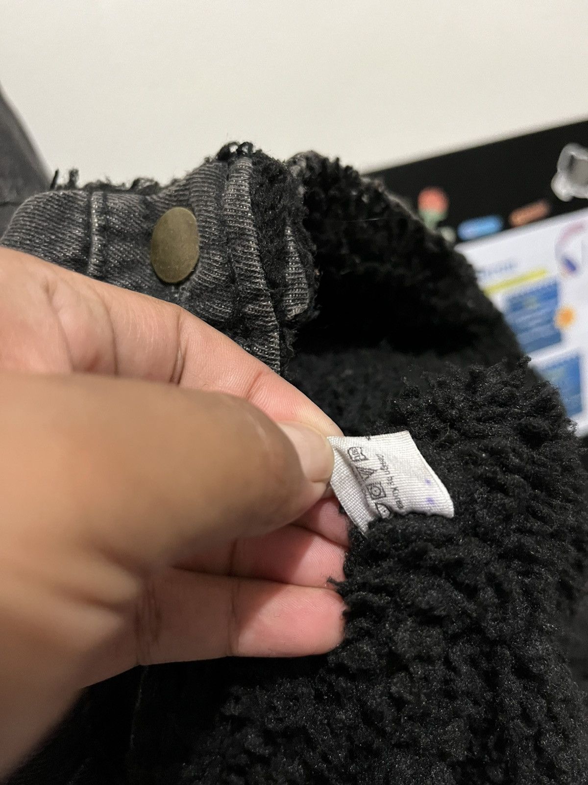 Other Sherpa jeans jacket Size US XXL / EU 58 / 5 - 7 Thumbnail