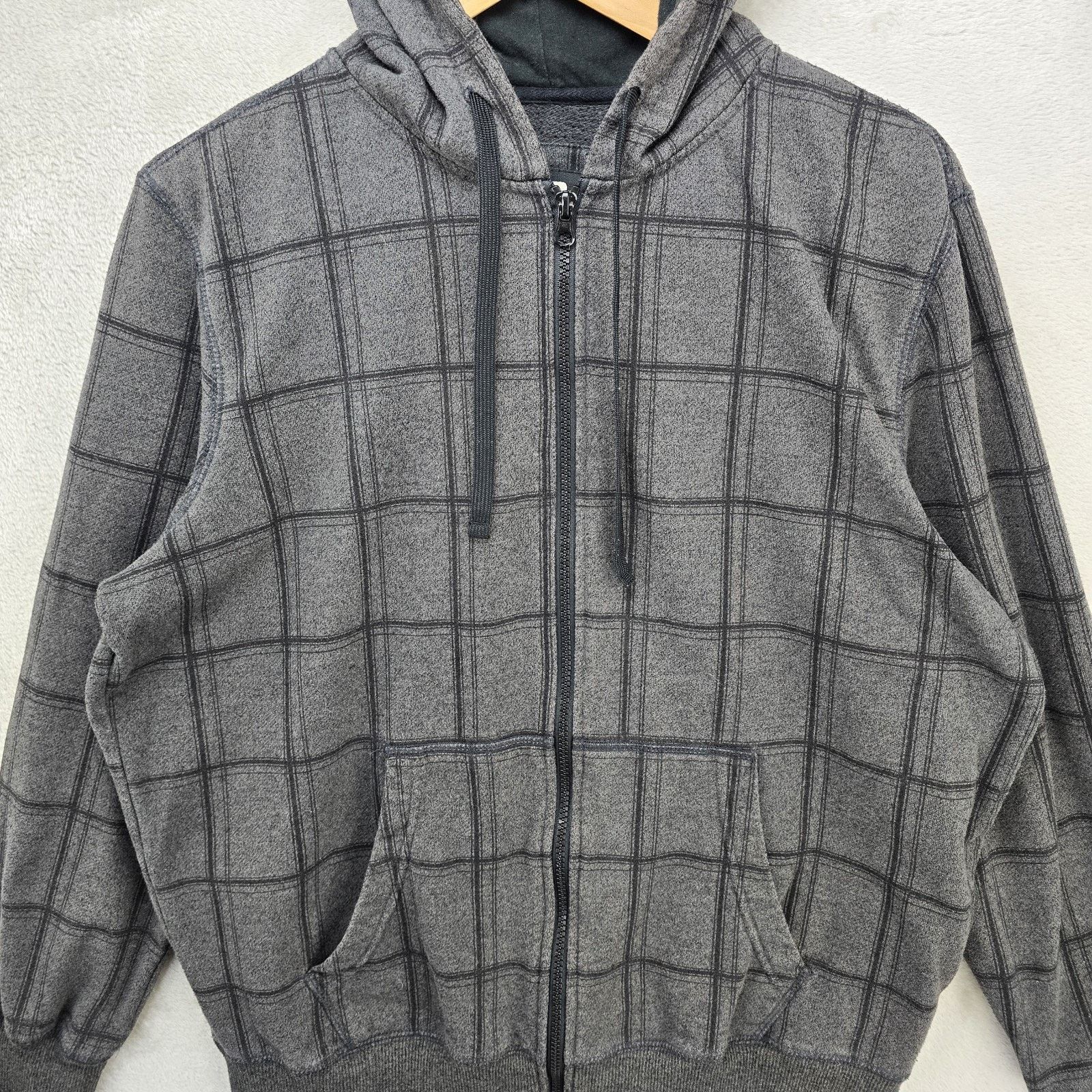 Ocean Pacific Vintage Ocean Pacific OP Plaid Full Zip Hoodie Large Y2K Size US L / EU 52-54 / 3 - 3 Thumbnail