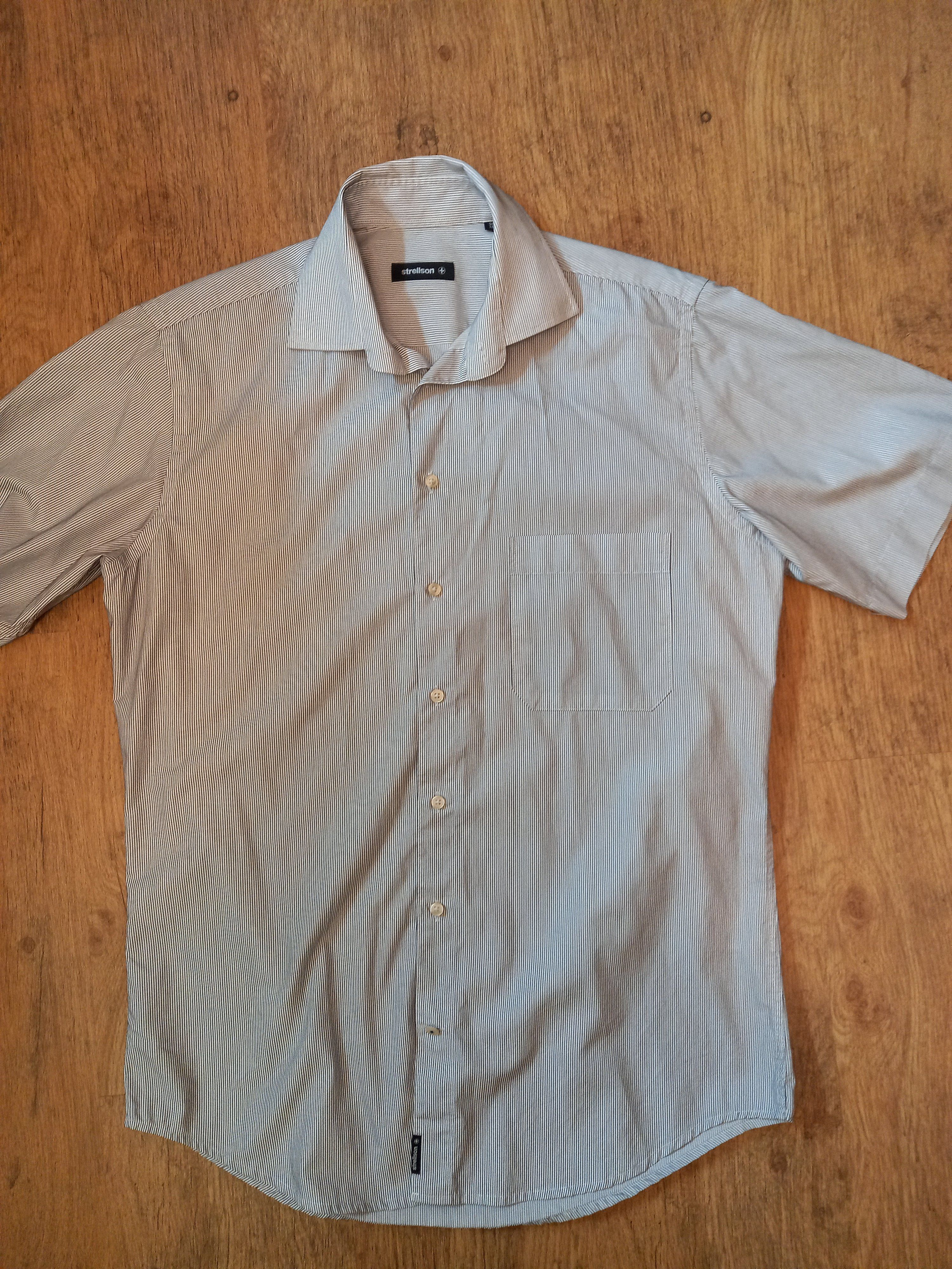Strellson Strellson 38 Short Sleeve Casual Shirt Size US S / EU 44-46 / 1 - 1 Thumbnail