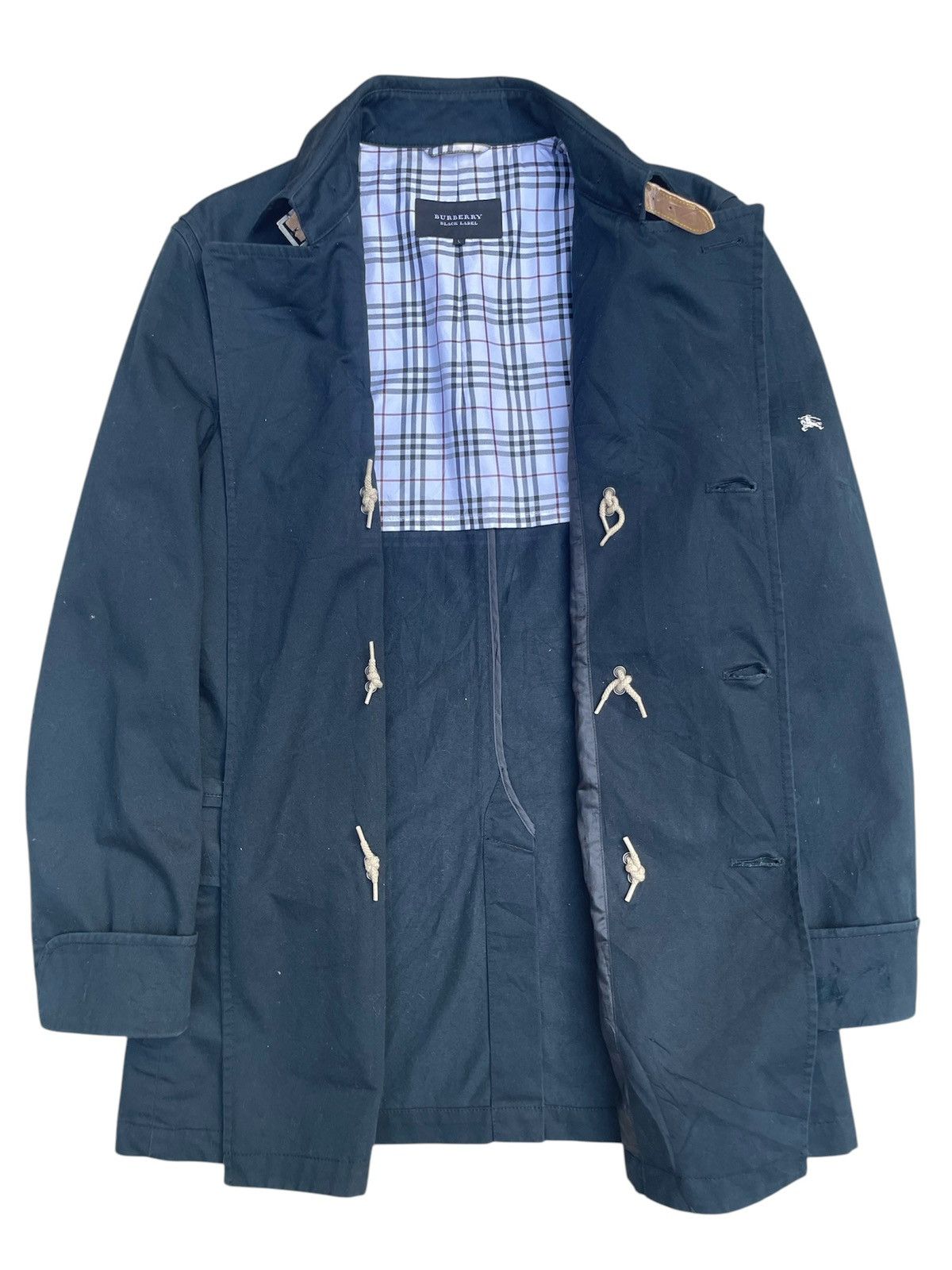 Burberry × Japanese Brand Burberry Double-Breasted Jacket with Iconic Plaid Lining Size US S / EU 44-46 / 1 - 4 Thumbnail