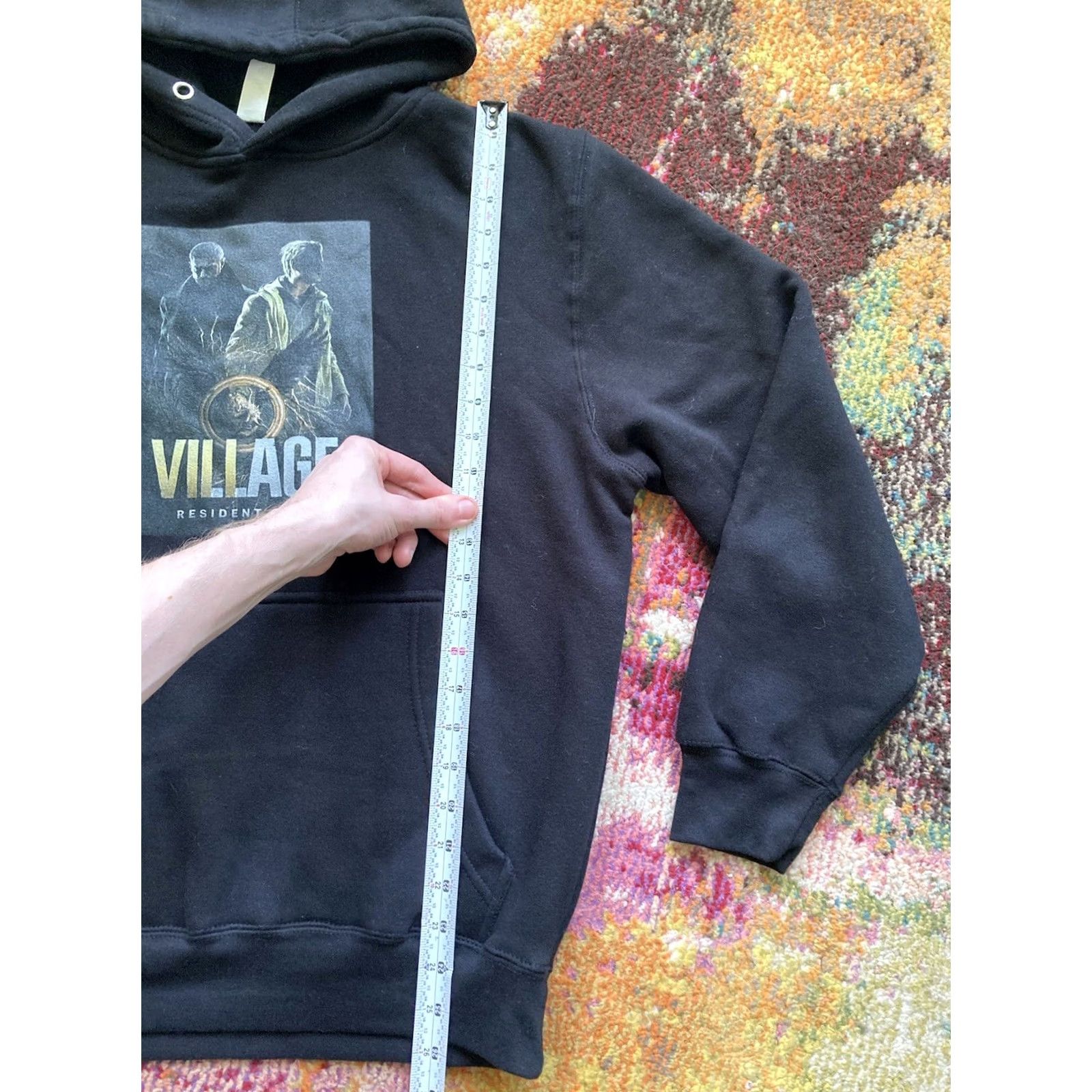 Vintage Resident Evil Village Hoodie Sweatshirt Mens Size Medium Black Horror Night Video Games Lane Seven Pullover M Mens Size US M / EU 48-50 / 2 - 4 Thumbnail