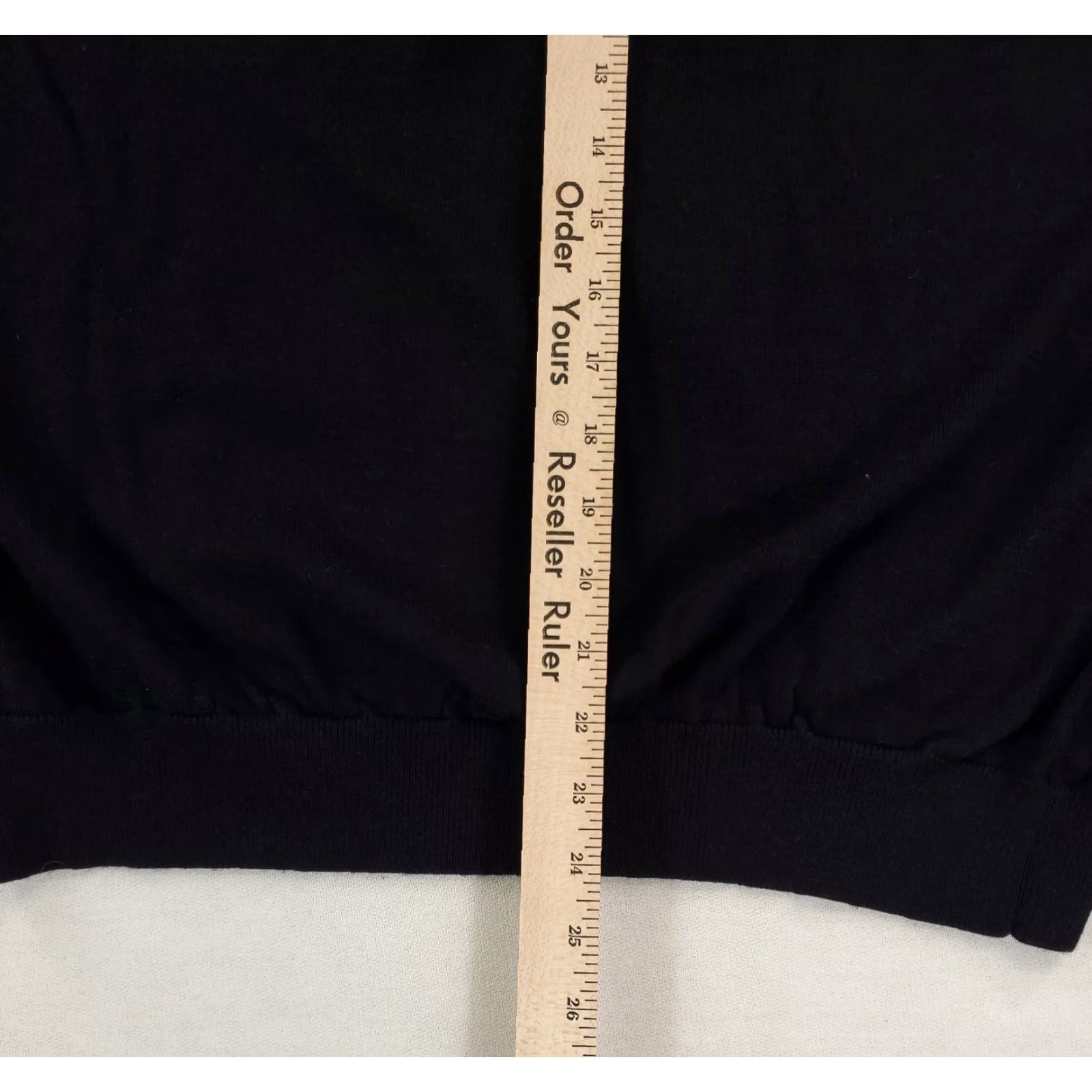 Footjoy FootJoy FJ Merino Wool Sweater Loch Lloyd Long Sleeve Black V-Neck Mens L Size US L / EU 52-54 / 3 - 6 Thumbnail