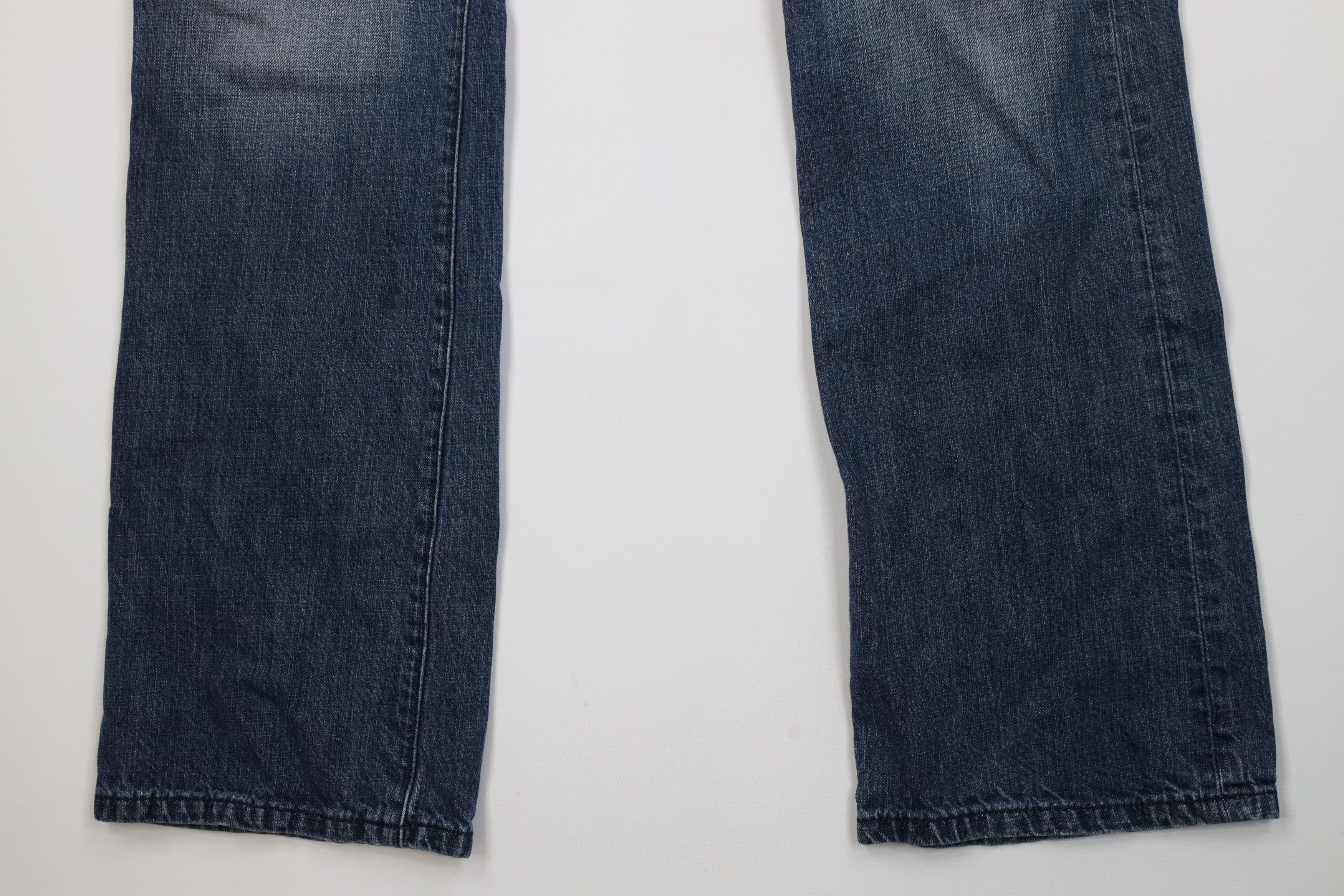 Express Vintage Y2K Express Kingston Boot Cut Wide Leg Jeans Blue Size US 34 / EU 50 - 4 Thumbnail