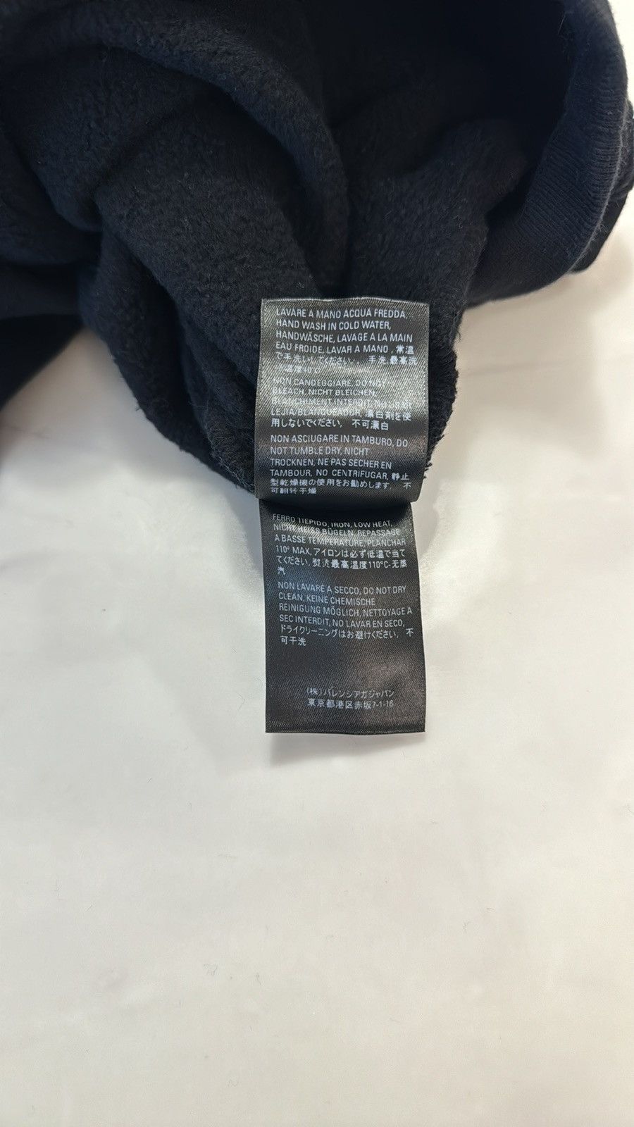 Balenciaga Balenciaga Sponsor Logo Medium Fit Hoodie, Size Small Size S / US 4 / IT 40 - 5 Thumbnail