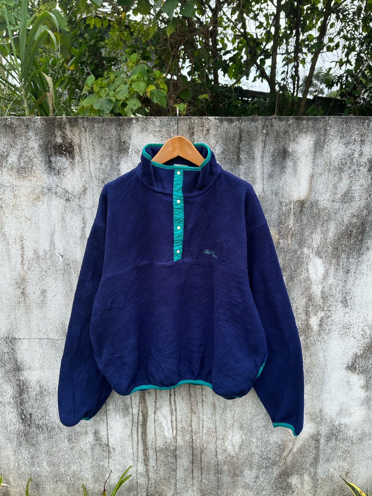 L.L. Bean L.L bean snap button fleece sweatshirt Size US L / EU 52-54 / 3 - 1 Thumbnail
