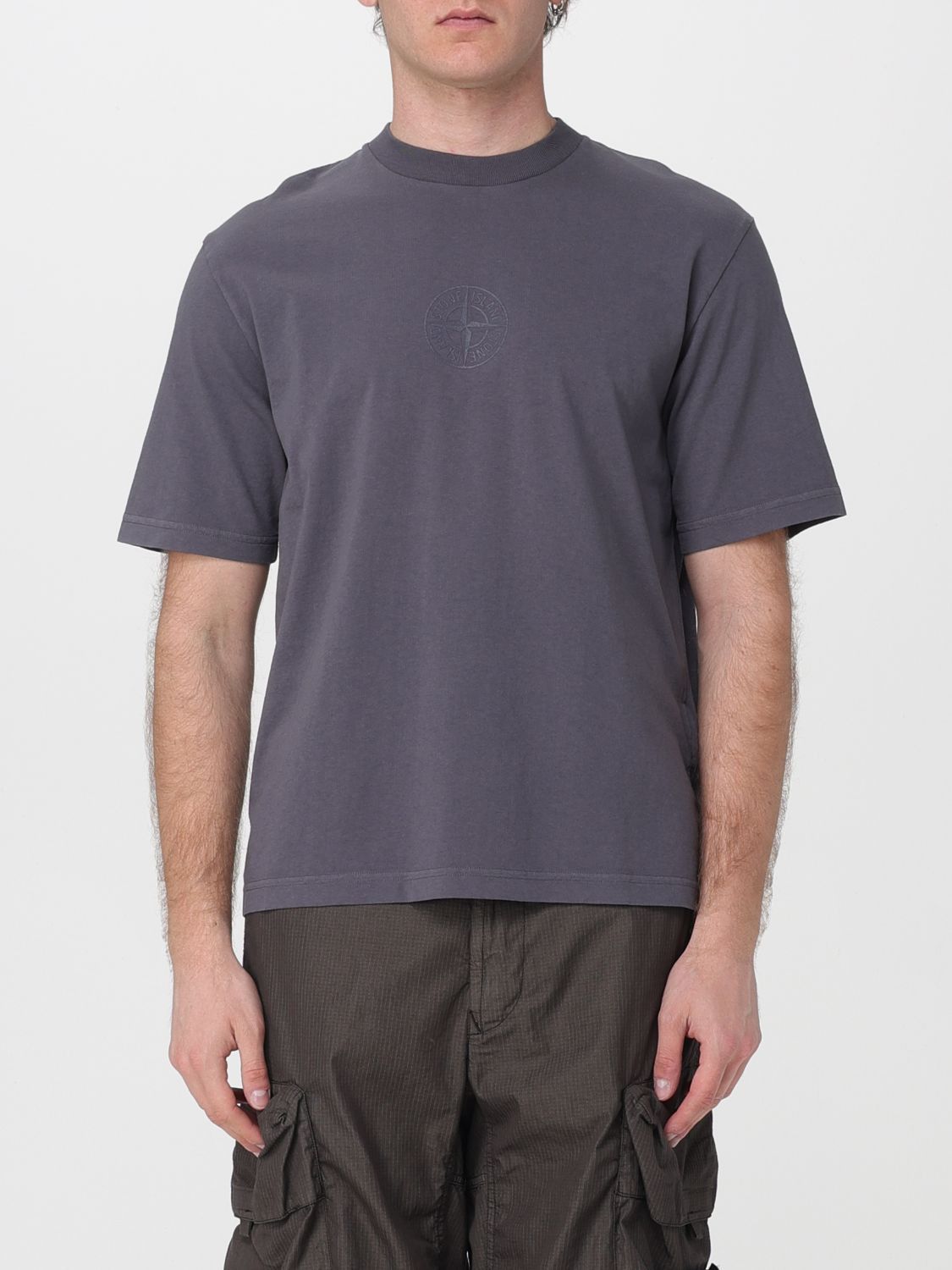 Stone Island Stone Island T-Shirt Men Blue Size US L / EU 52-54 / 3 - 1 Thumbnail