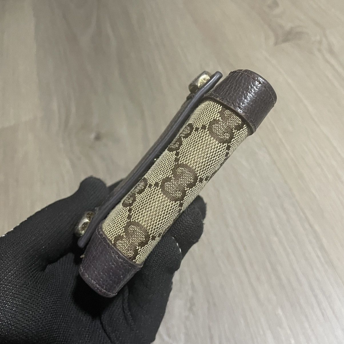 Gucci GUCCI MONOGRAM CHARMY WALLET Size ONE SIZE - 5 Thumbnail