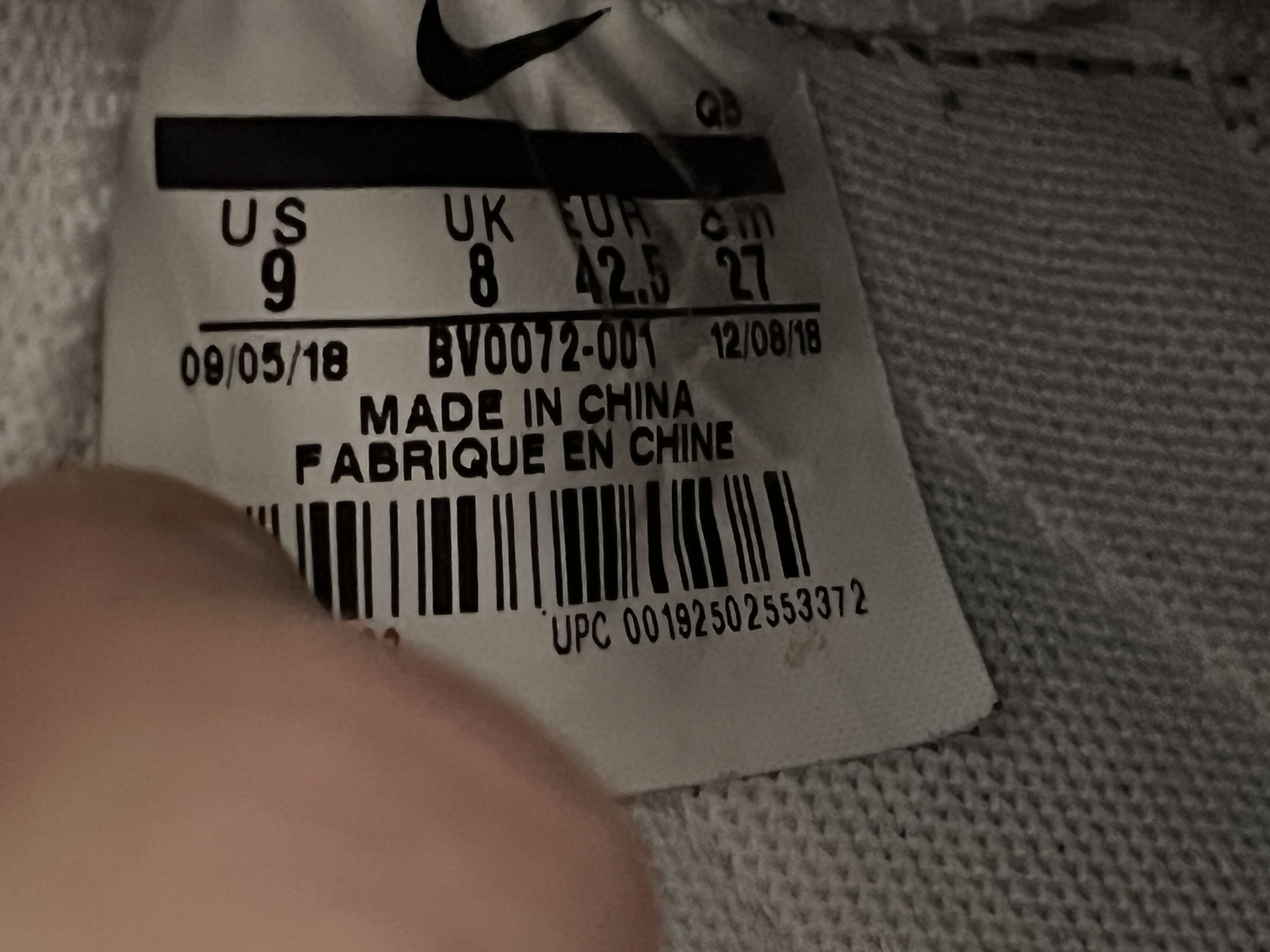 Nike × Sacai Nike X Sacai High Sneakers Blue Size US 9.5 / EU 42-43 - 7 Thumbnail