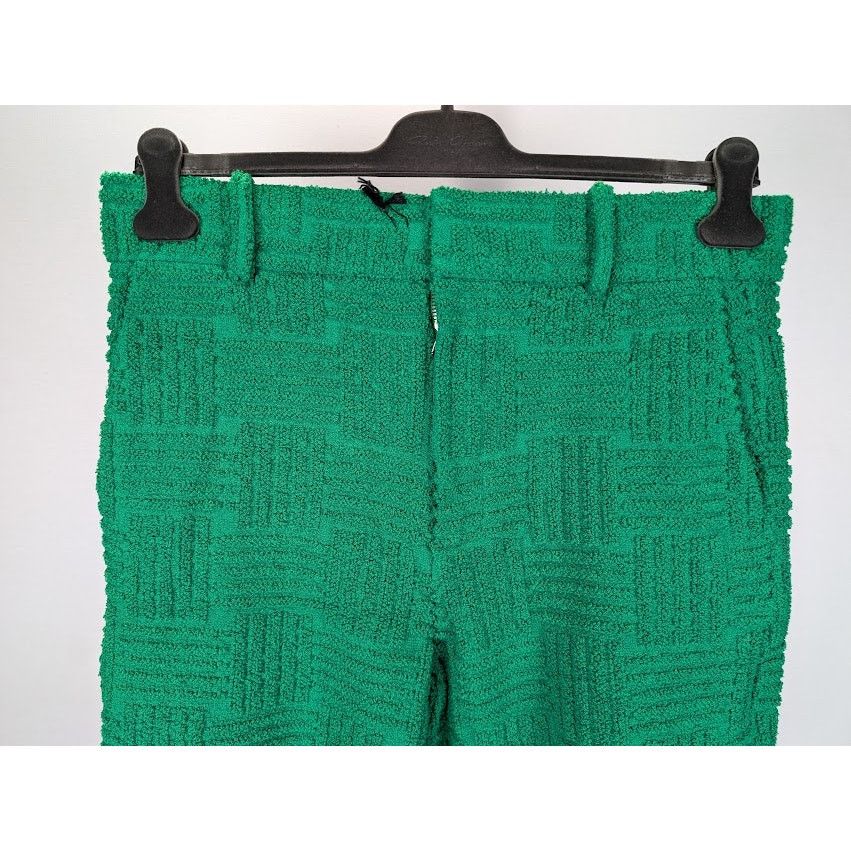 Bottega Veneta o1rshd1 MW Jacquard Towelling Knit Shorts in Parakeet Size US 32 / EU 48 - 6 Thumbnail