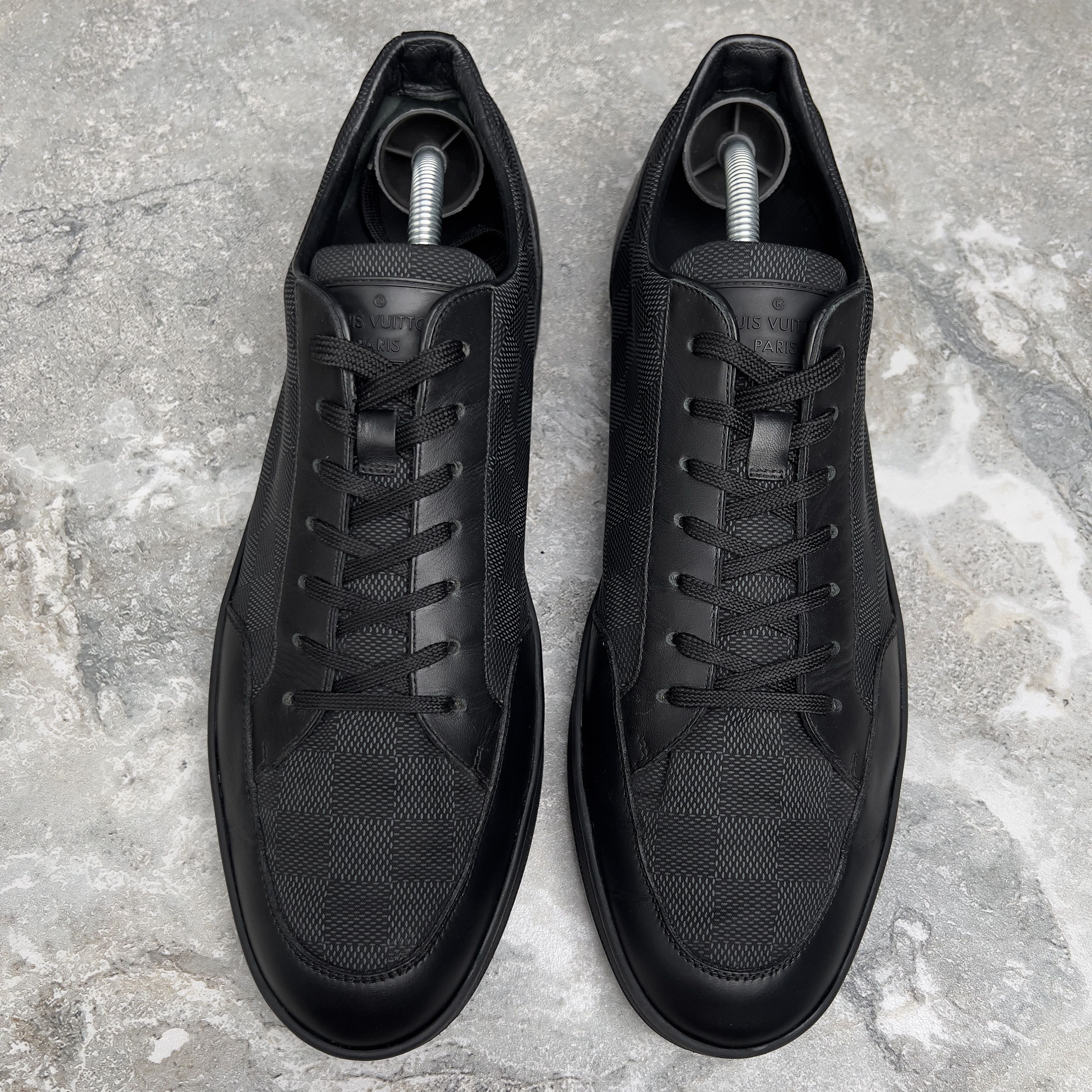 Louis Vuitton Louis Vuitton Offshore Sneakers Damier Nylon Size US 10.5 / EU 43-44 - 4 Thumbnail
