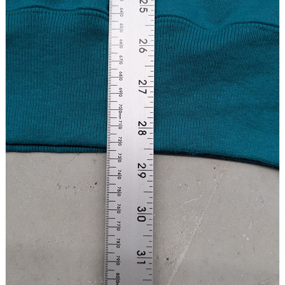 Hanes × Vintage Vintage 80s Alaska Turquoise crew neck sweater Size US L / EU 52-54 / 3 - 4 Thumbnail