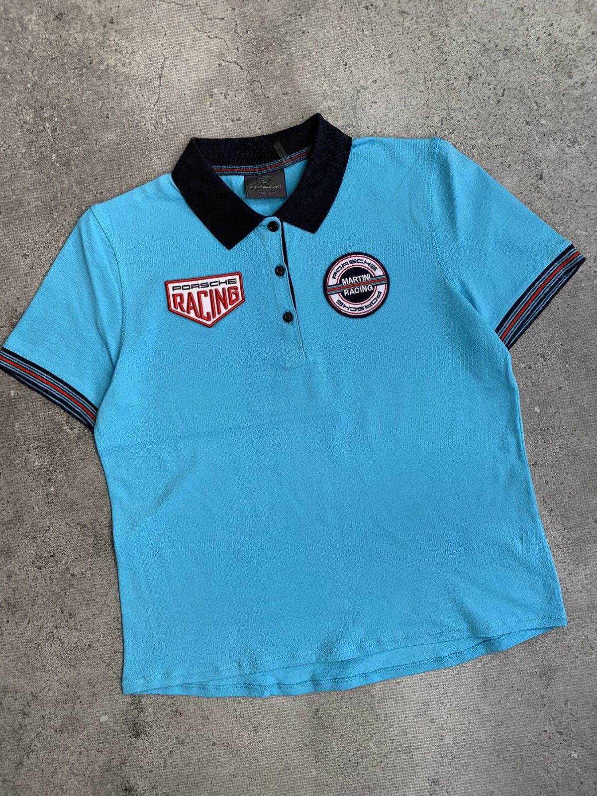 Porsche Design HALFBOTTOM SHIRT POSCHE MARTINI RACING Size M / US 6-8 / IT 42-44 - 3 Thumbnail