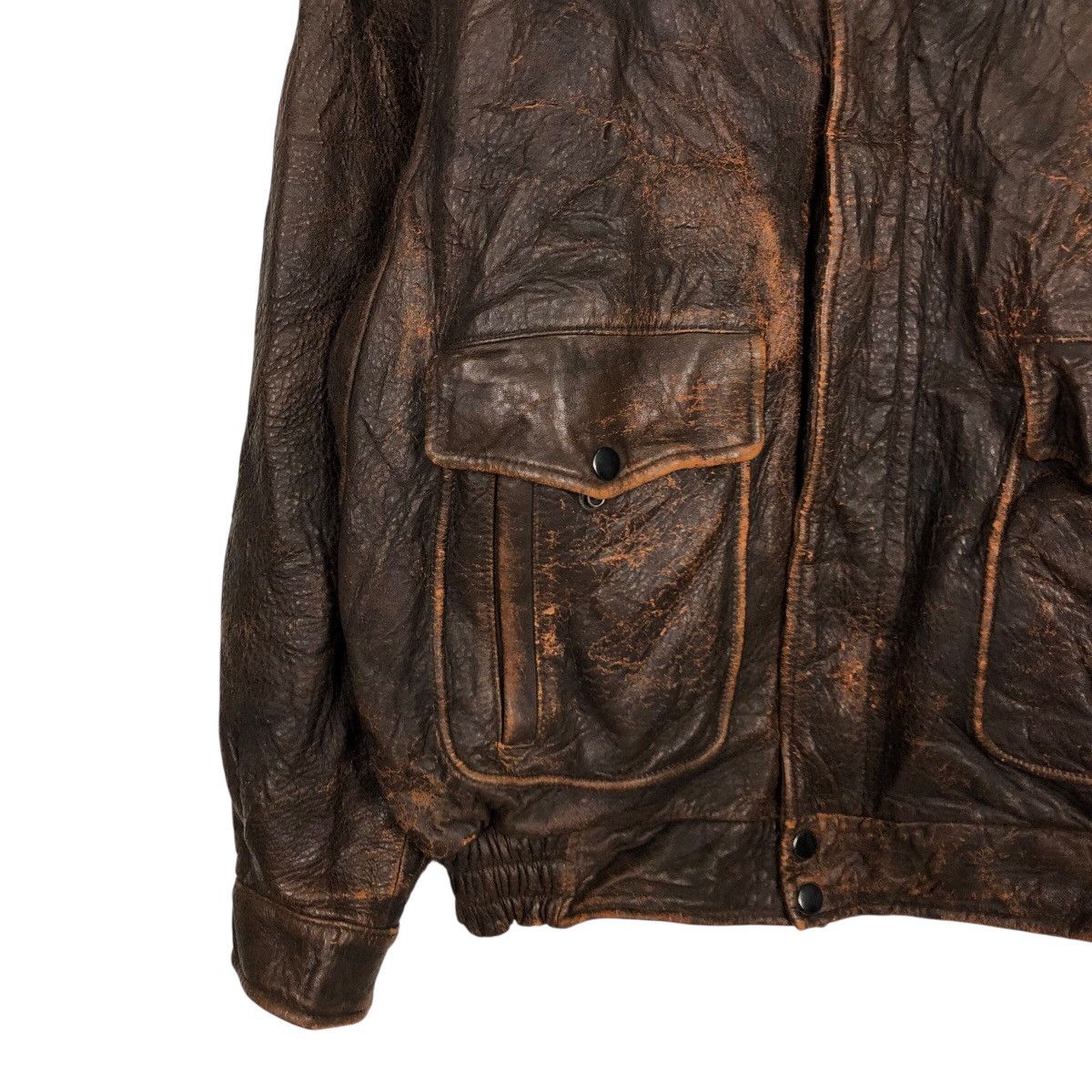 Japanese Brand 📌Vintage Riot Leather Jacket Blanket Atsukawa Issey Miyake Size US M / EU 48-50 / 2 - 5 Thumbnail