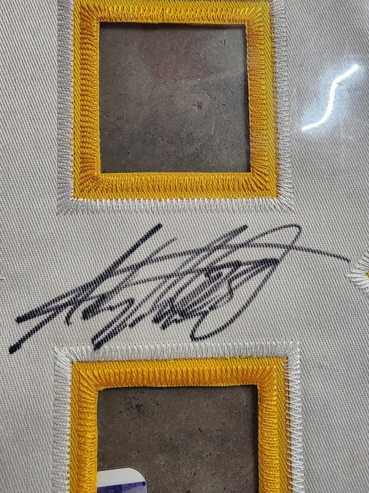 Other Autographed #8 Jersey Patch with Certificate of Authenticity Size ONE SIZE - 2 Thumbnail
